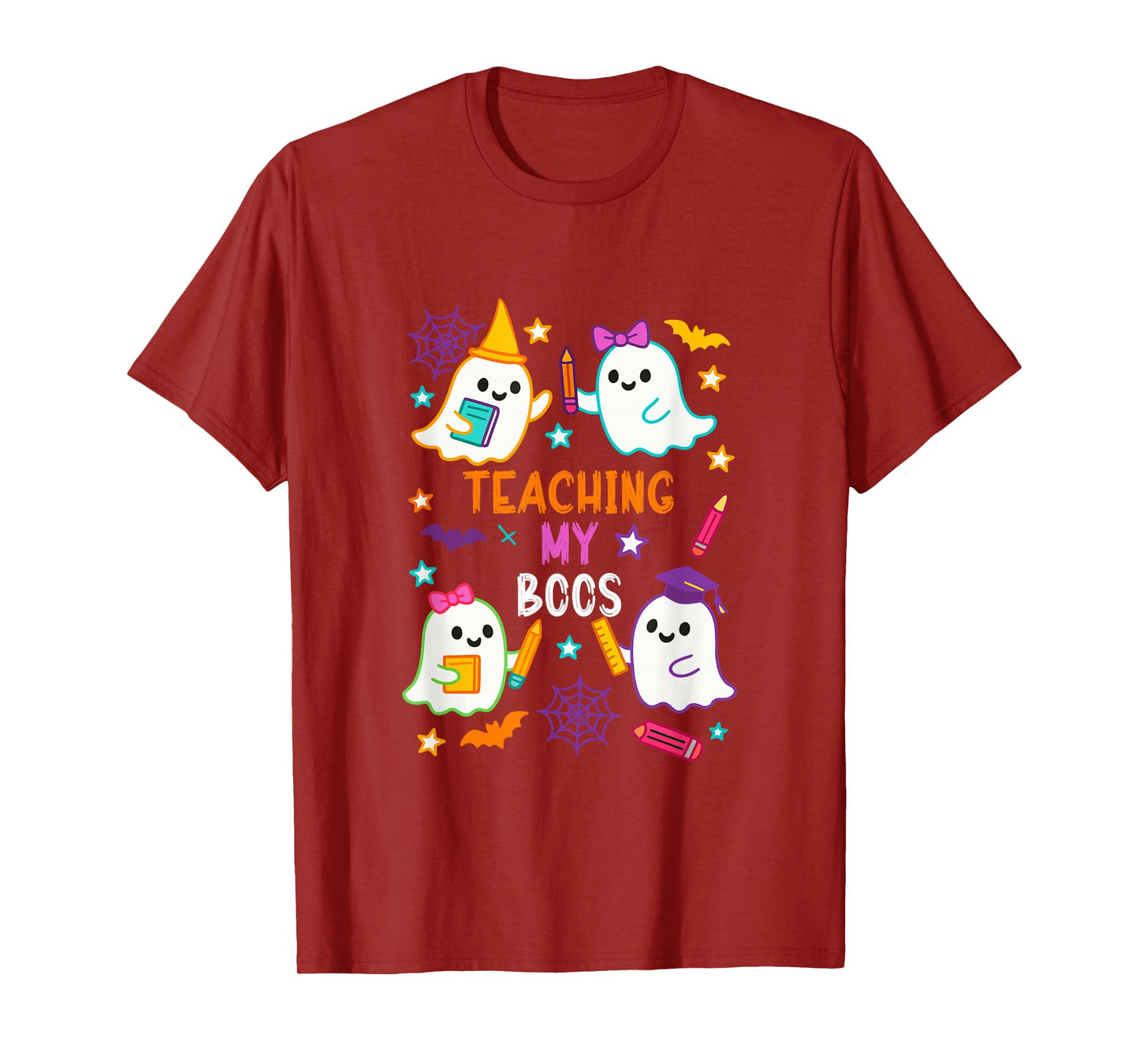 Teaching My Boos Group Boo Ghost As Teachers Halloween T-Shirt