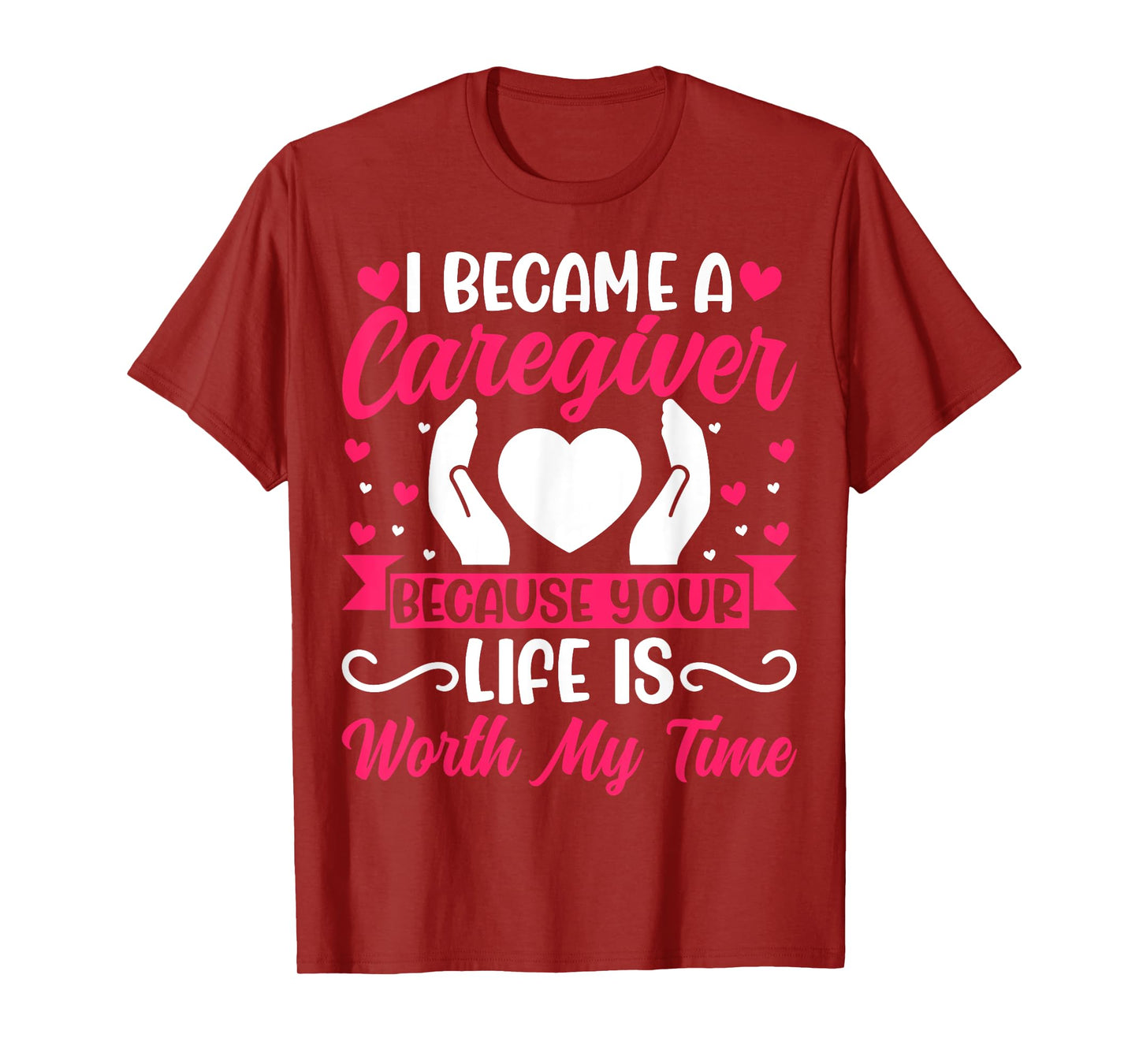 I Became a Caregiver - Funny Caregiver Nurse T-Shirt
