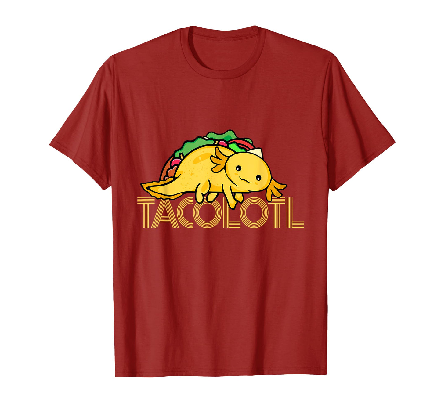 Taco Lover Men Axolotl Lover Women Cute Mexican Axolotl T-Shirt