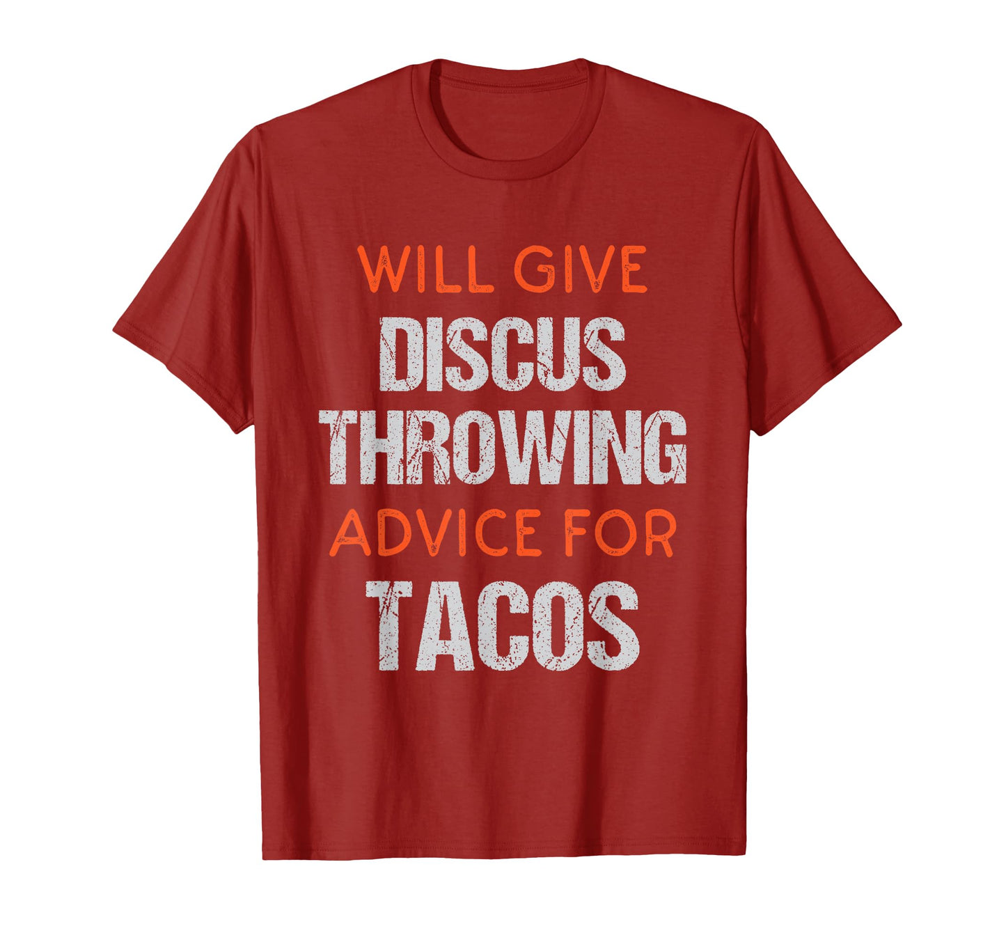 Track Field Events Throwing Humor | Funny Discus Thrower T-Shirt