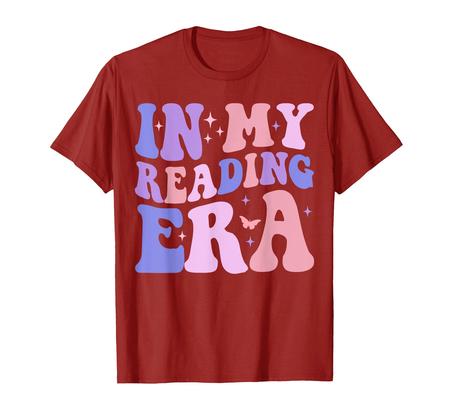 Groovy In My Reading Era Book Lovers Funny Book Reader T-Shirt