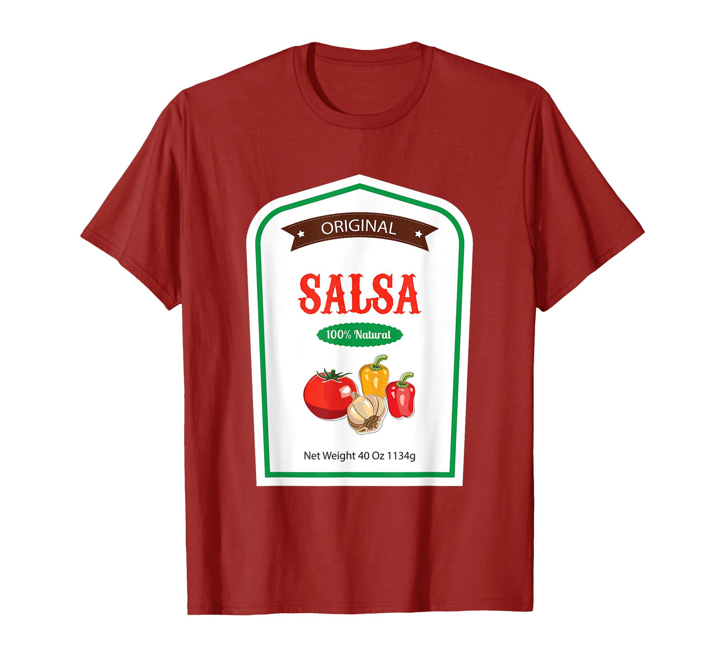 Salsa Family Sauce Costume Halloween Uniform T Shirt
