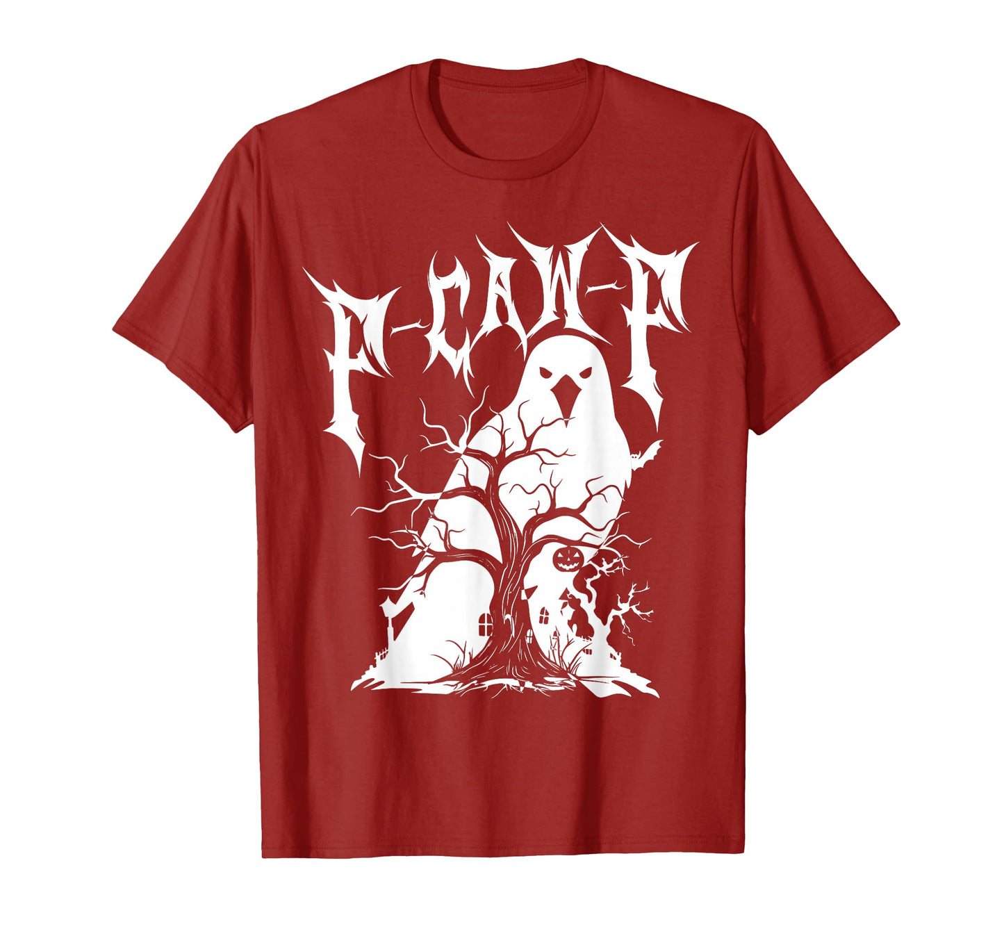 F-Caw-F Crow Black Bird Funny Halloween Costume T-Shirt