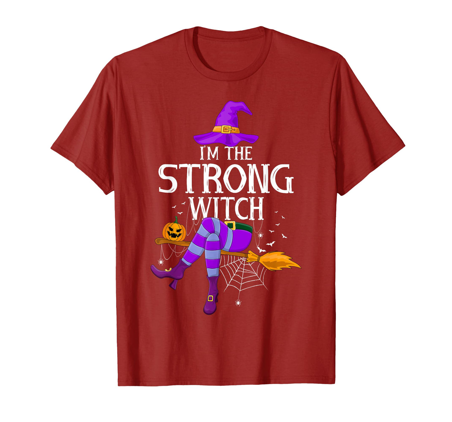Matching Family Costume I'm The Strong Witch Halloween T-Shirt