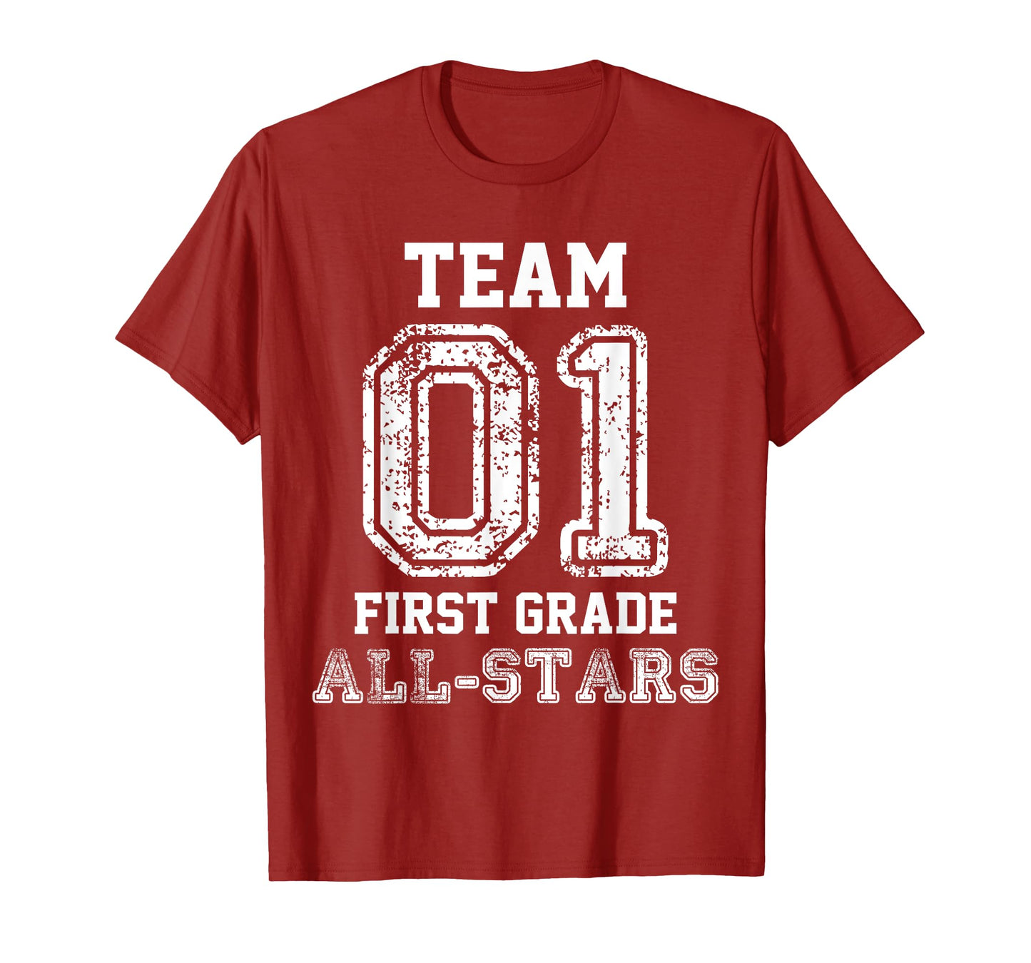 School Team 1st Grade All-Stars Sports Jersey T-Shirt