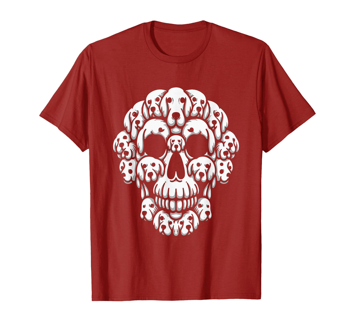 Group Golden Retrievers As Halloween Skull Costume Dog Owner T-Shirt