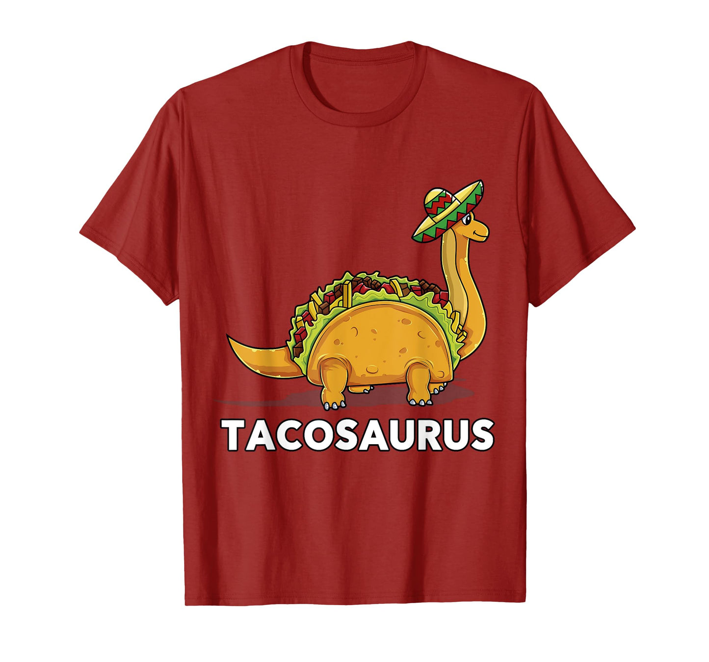 Tacosaurus T-Shirt Funny Dinosaur Taco Lover Gift Idea T-Shirt