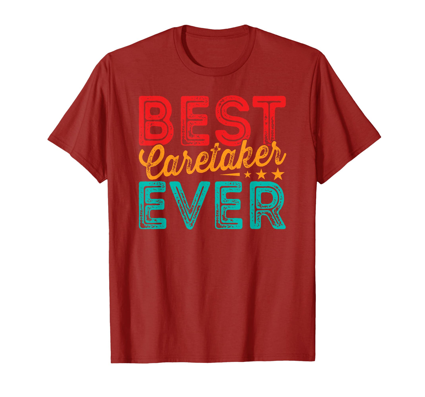 Best Caretaker Caregiver Caregiving Nursing Expert Nurse T-Shirt