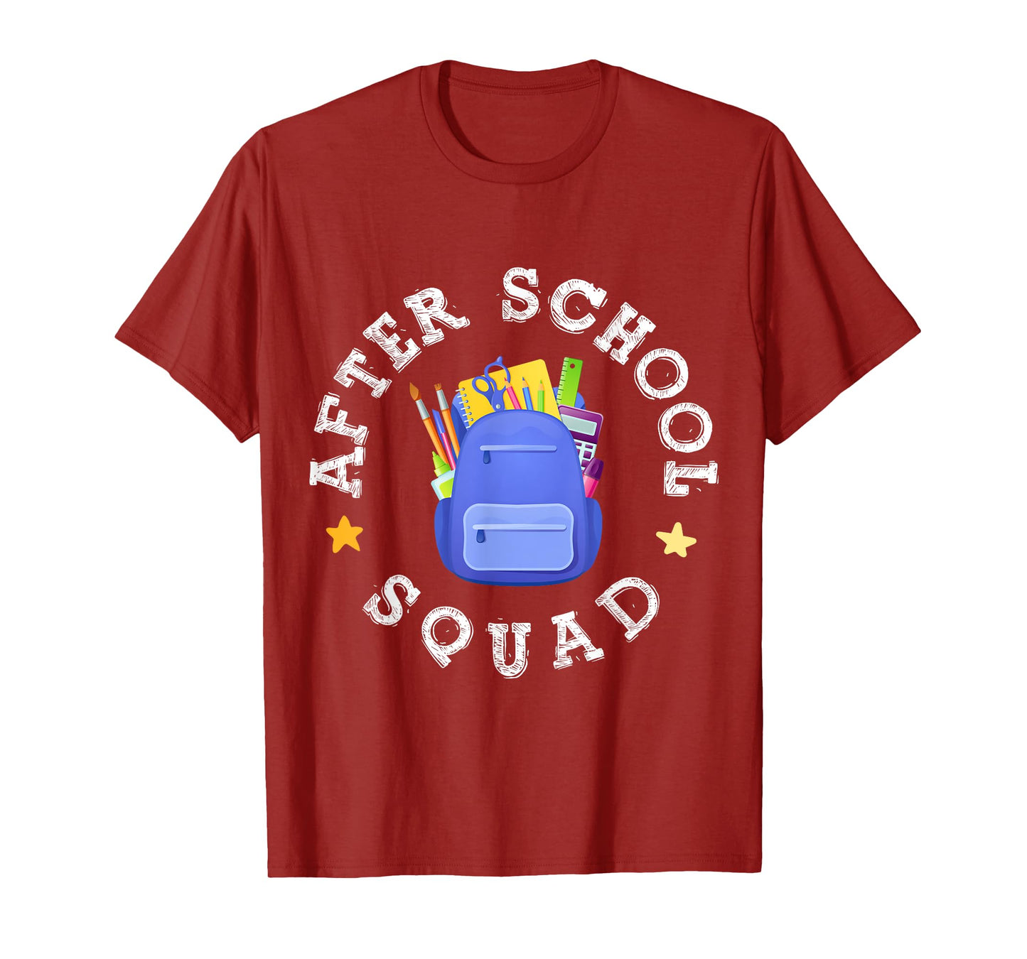 After School Squad Program Staff Appreciation Teacher T-Shirt