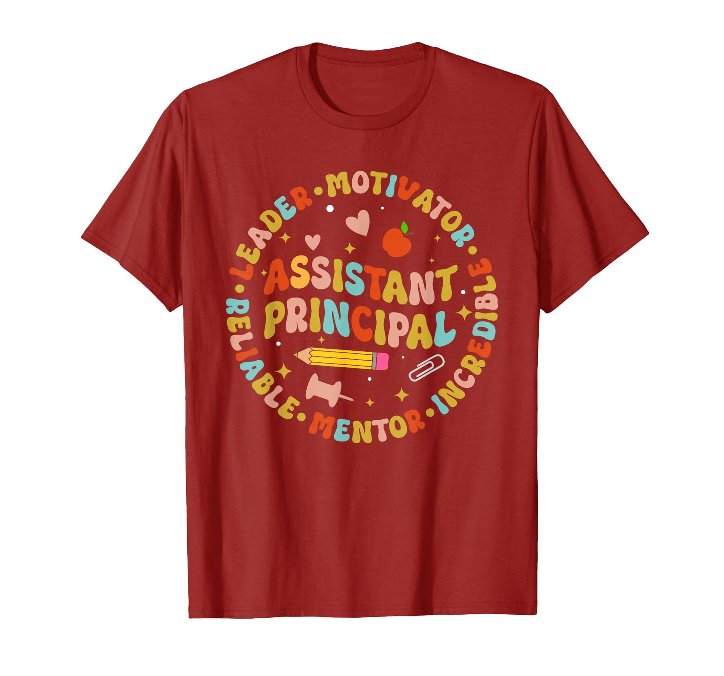 Groovy School Assistant Principal Teacher Appreciation T-Shirt