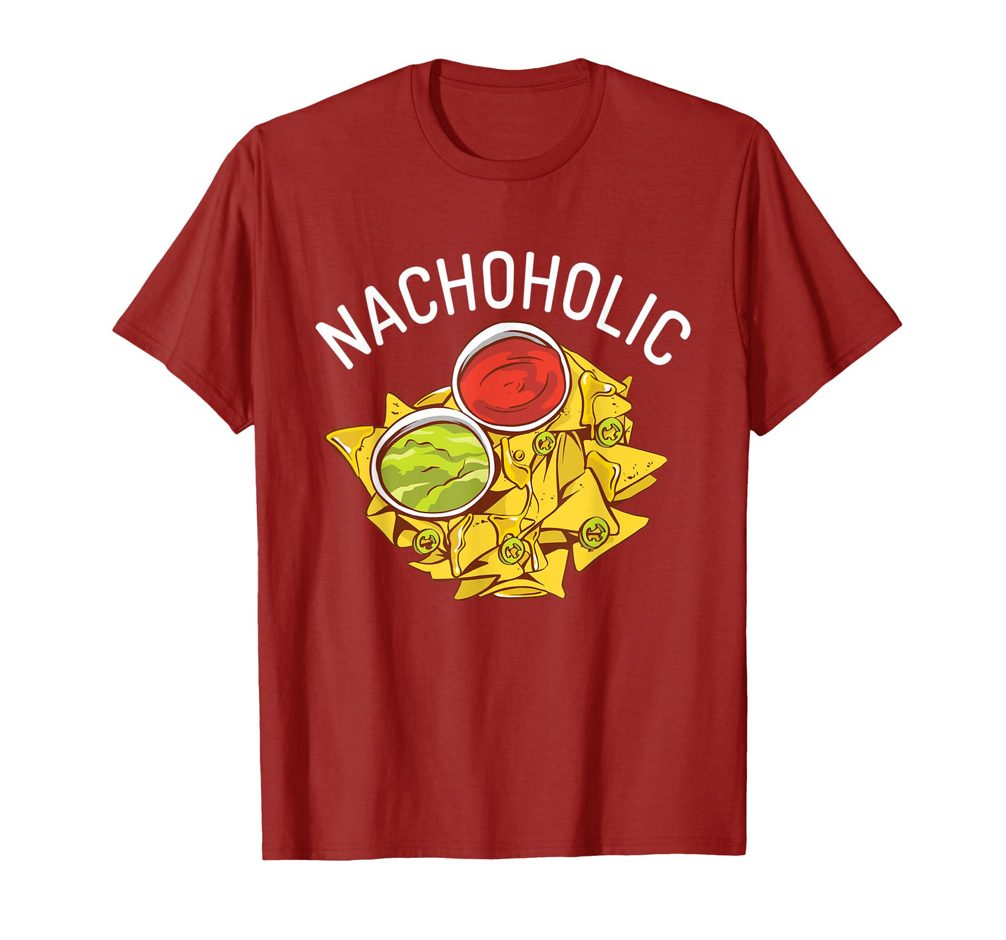 Nachoholic Snack Food Mexican T-Shirt