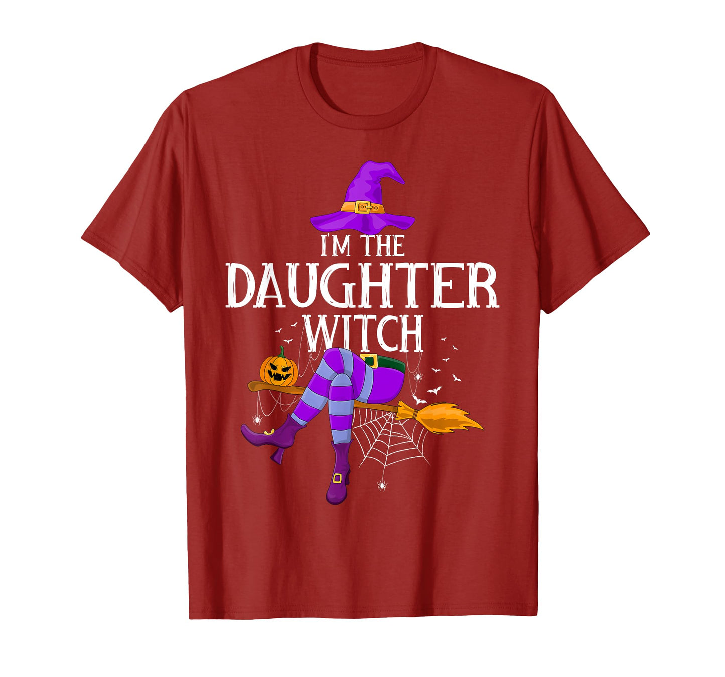 Matching Family Costume I'm The Daughter Witch Halloween T-Shirt