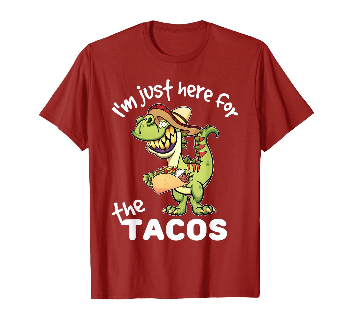 Cinco de Mayo Shirts For Kids Boys Taco T Rex Dinosaur Shirt T-Shirt