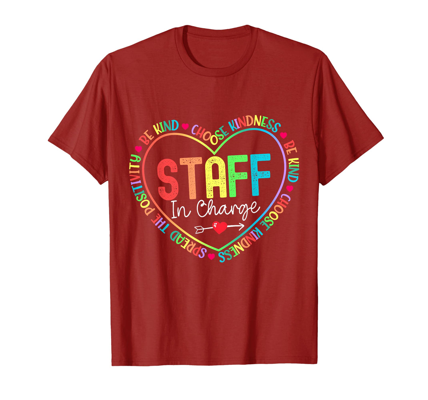 Staff in Charge Back to School Appreciation Week Nurse T-Shirt