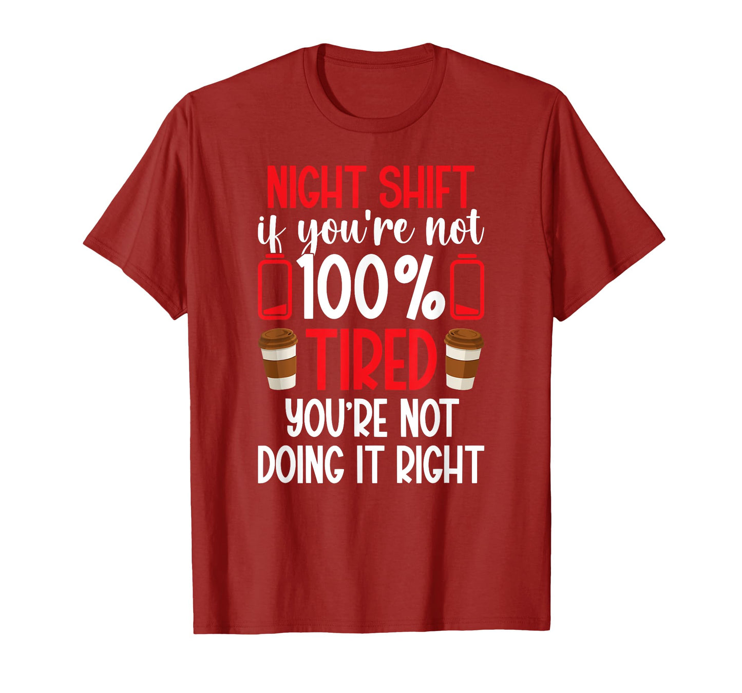 Night Shift Certified Nursing Assistant Night Shift CNA T-Shirt