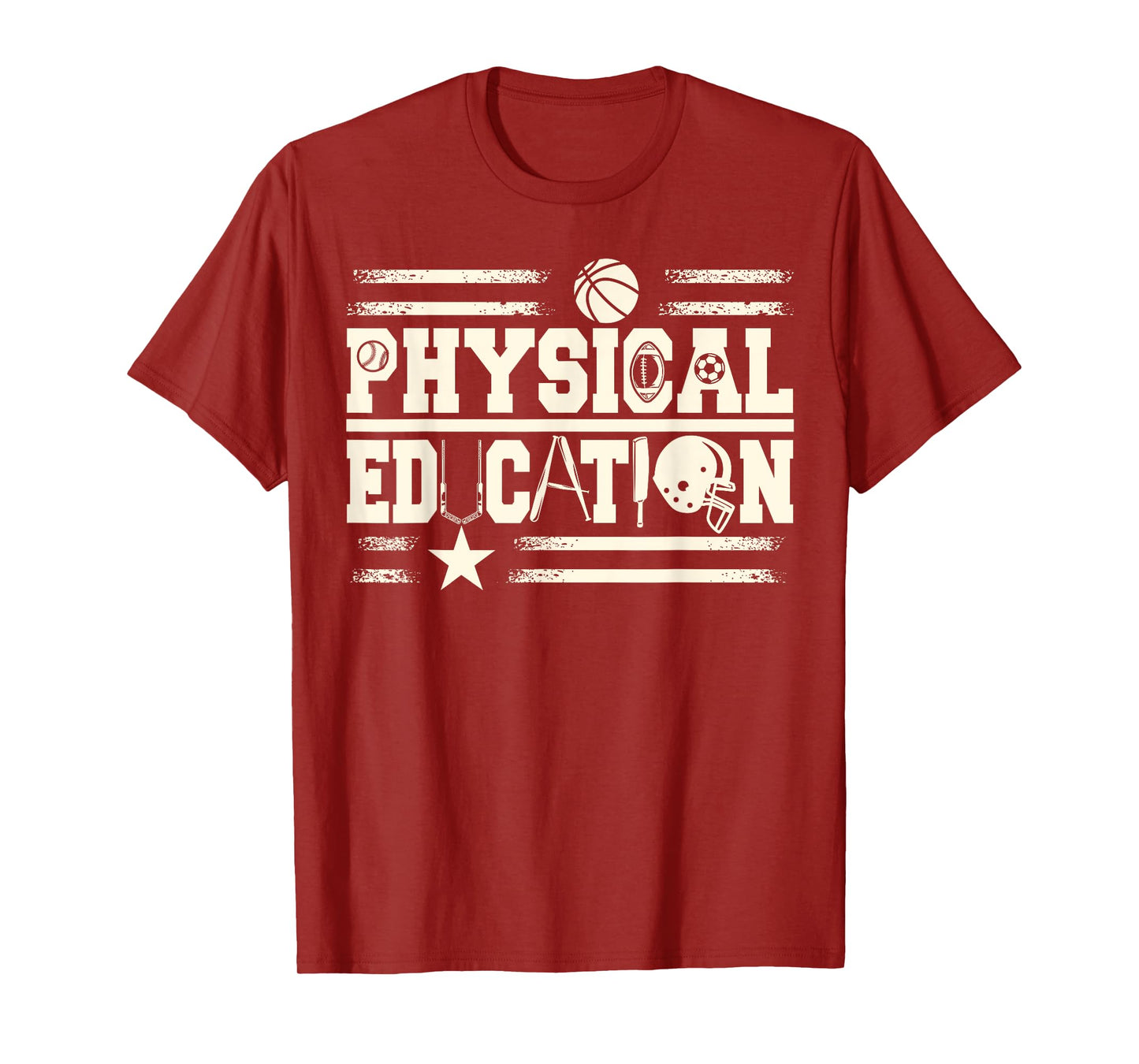 Physical Education Teacher Men Women Girls Kids T-Shirt
