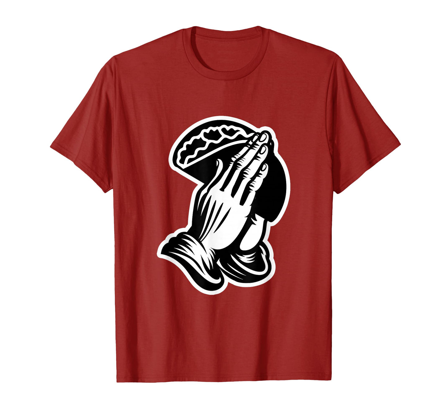 Praying for Tacos – Mexican-Food Art, Funny Gift T-Shirt