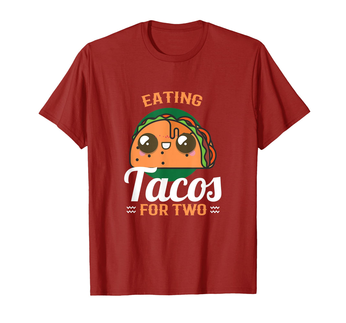 Eating tacos for two Maternity T-Shirt
