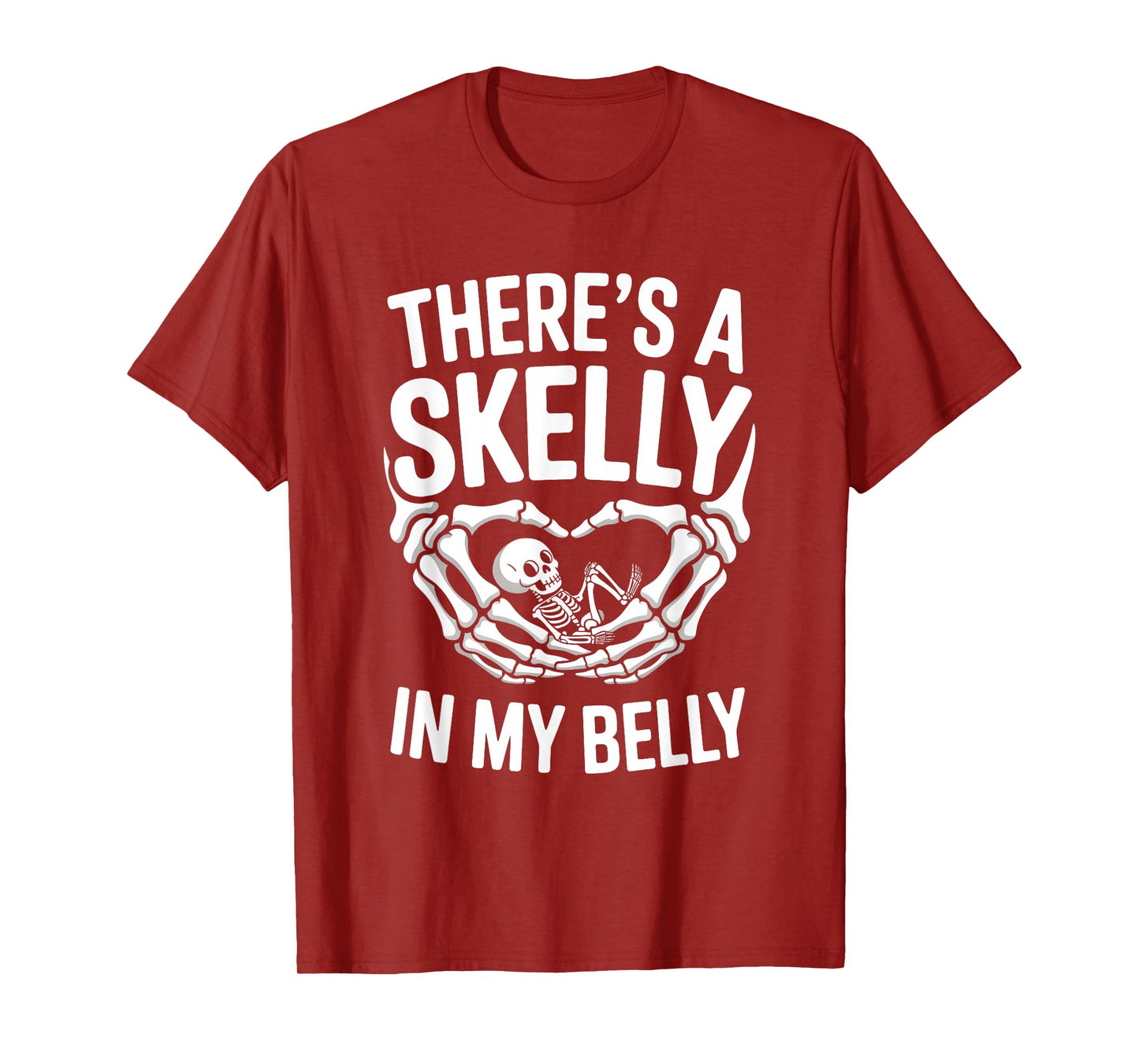 Pregnancy Announcement Halloween Baby Coming Soon Reveal T-Shirt