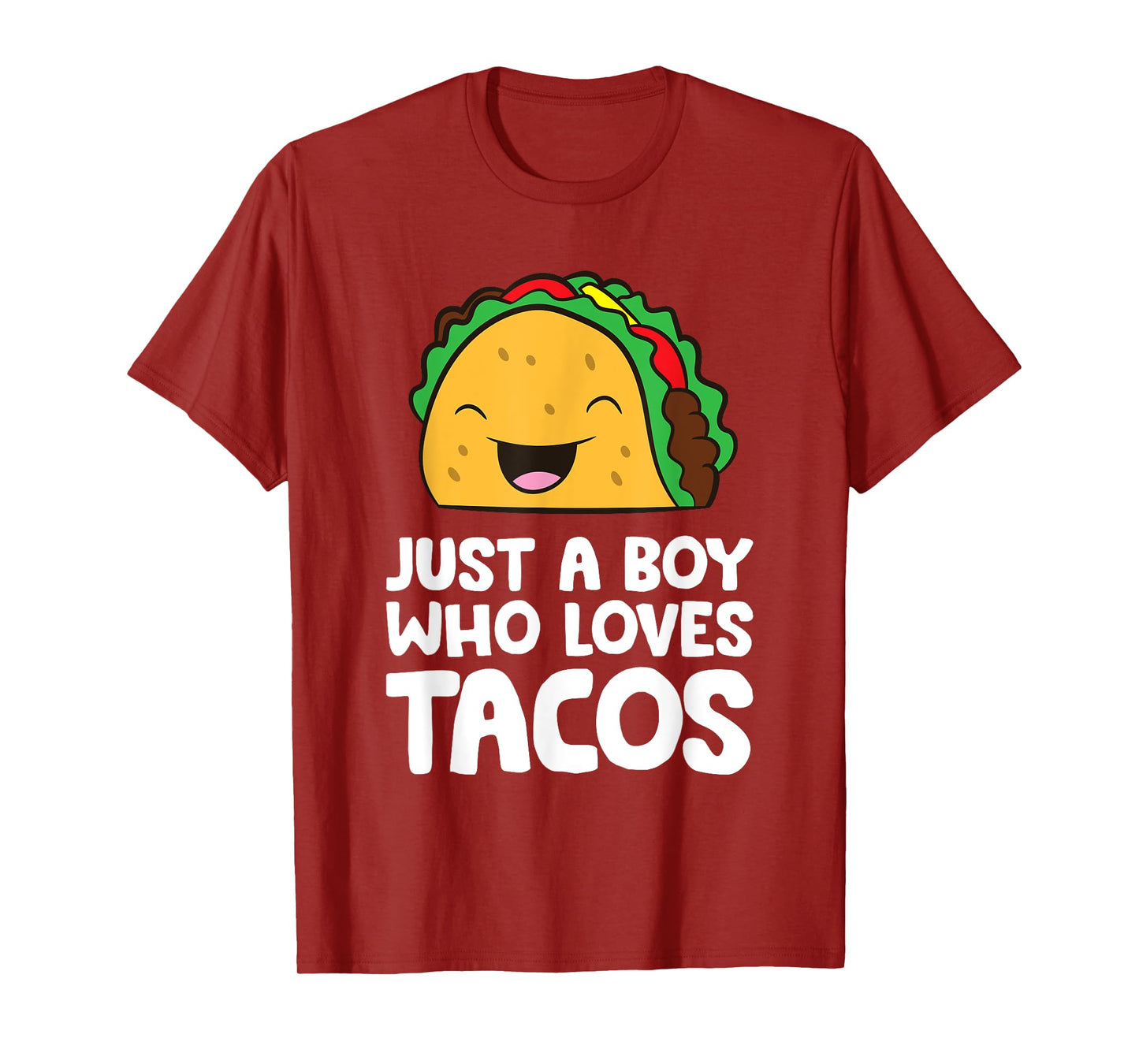 Just a Boy Who Loves Tacos T-Shirt