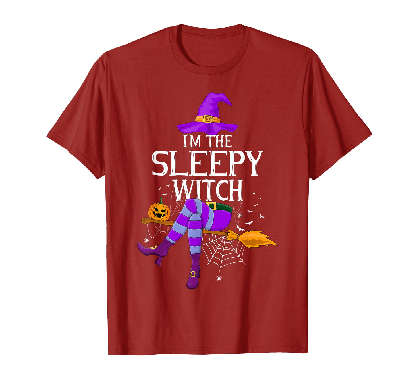 Matching Family Costume I'm The Sleepy Witch Halloween T-Shirt