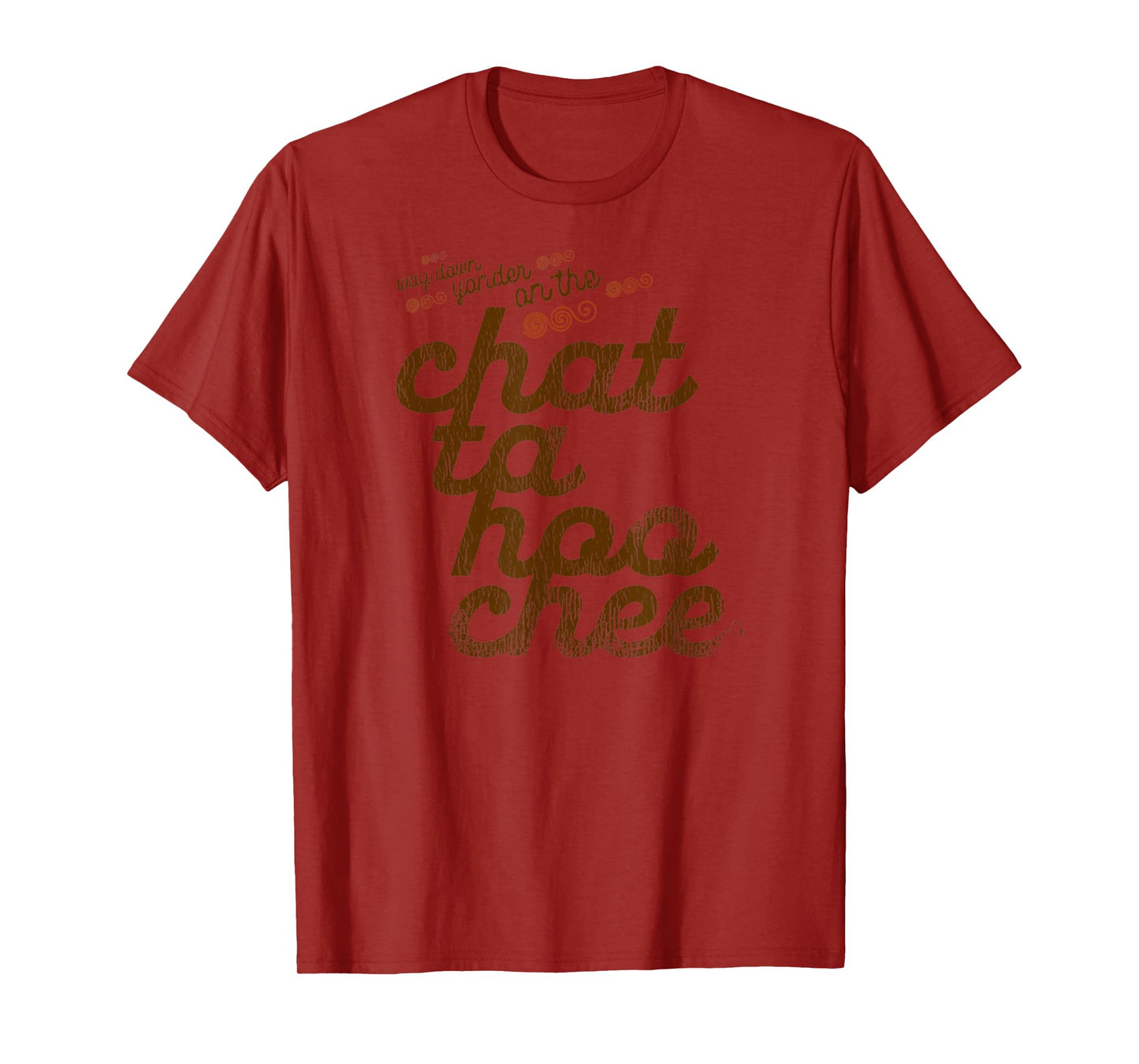 Retro Vintage Way D.O.W.N Yonder On The Chattahoochee T-Shirt