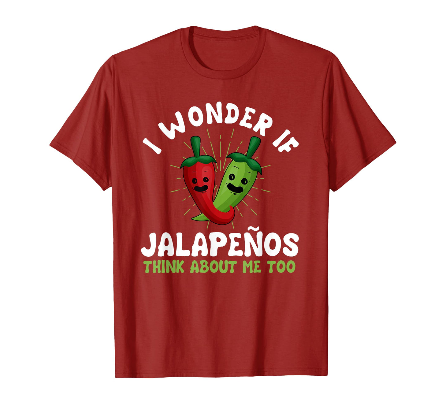 Funny Jalapeno Design Chili Pepper T-Shirt