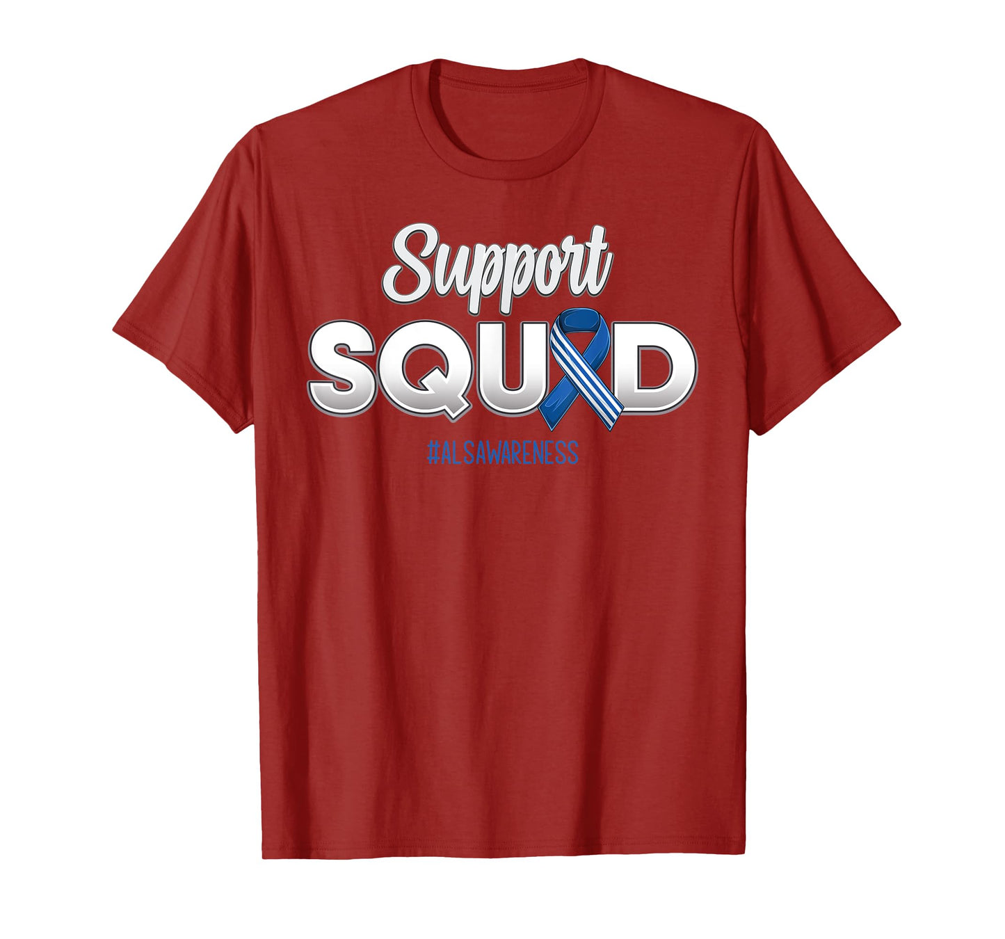 Support Squad ALS Awareness Hope Strong For Men Women Kids T-Shirt