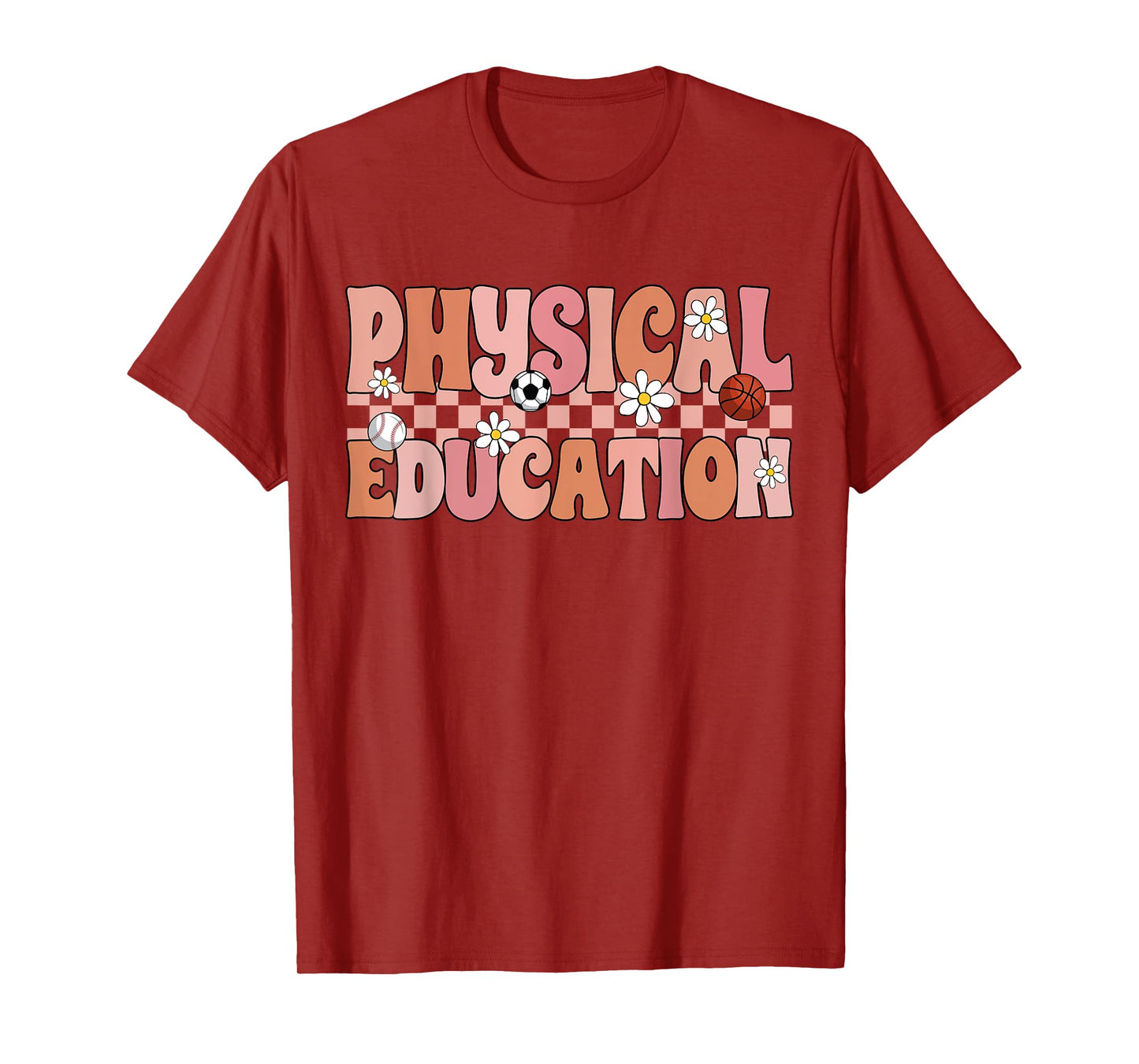 Women PE Teacher Physical Education Teacher Back To School T-Shirt
