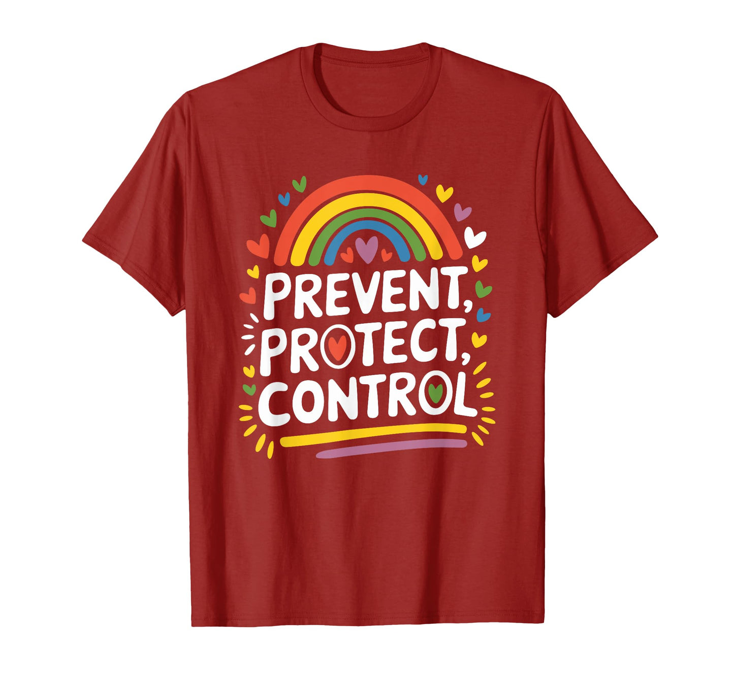 Infectious Disease Nurse Squad, Peace Love Infection Control T-Shirt