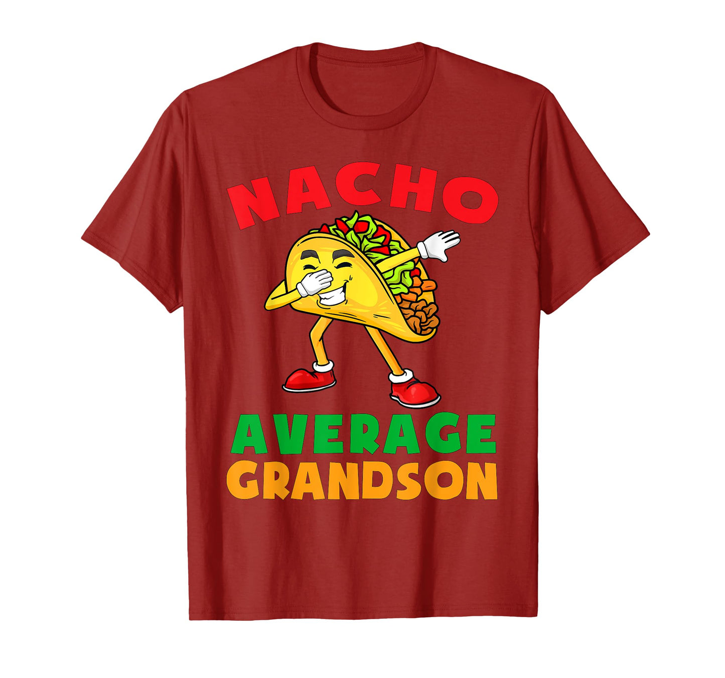 Nacho Average Grandson Cute Cinco De Mayo Shirt Toddler Kids T-Shirt