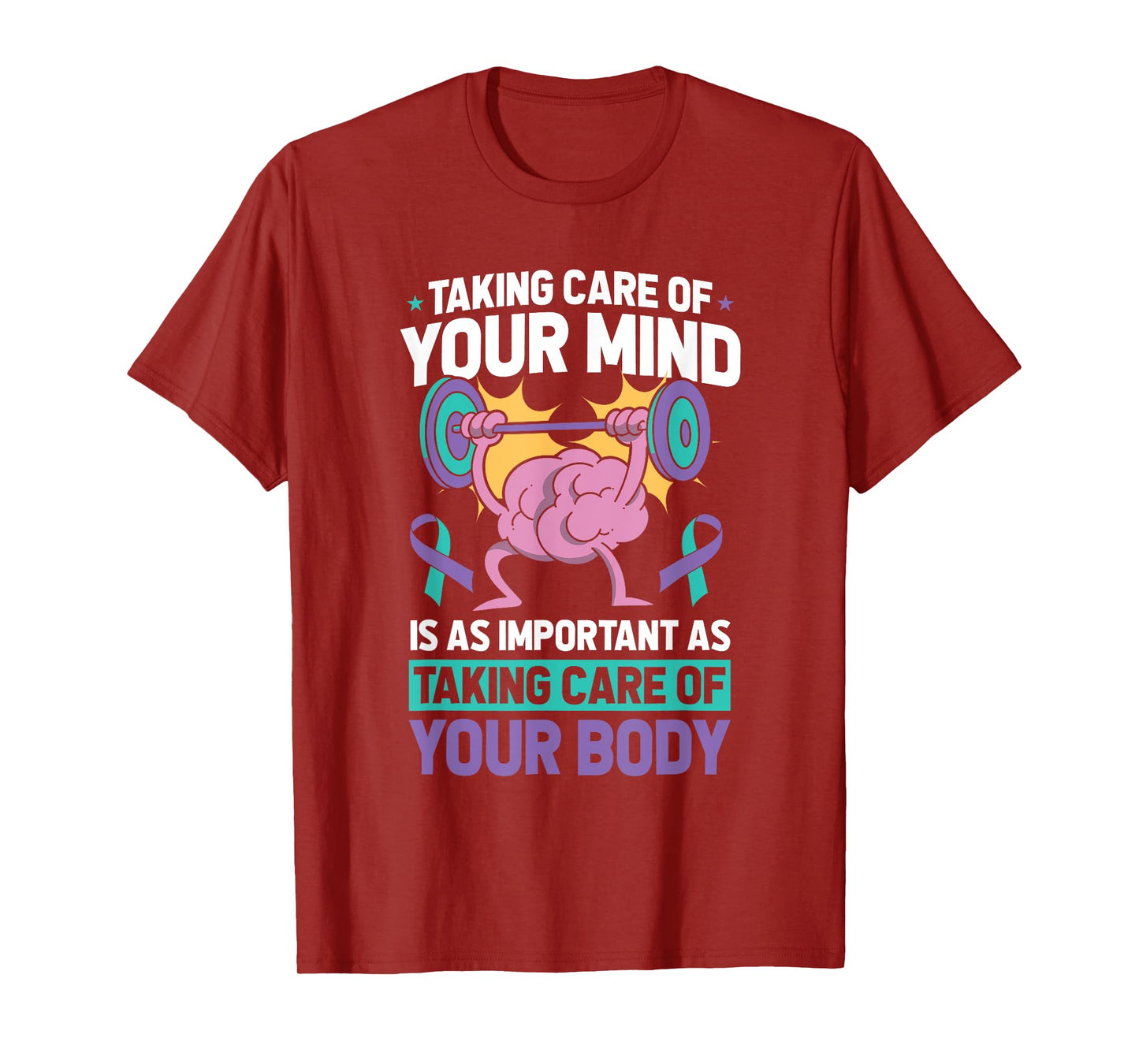 Mental Health Awareness Ribbon Suicide Prevent T-Shirt