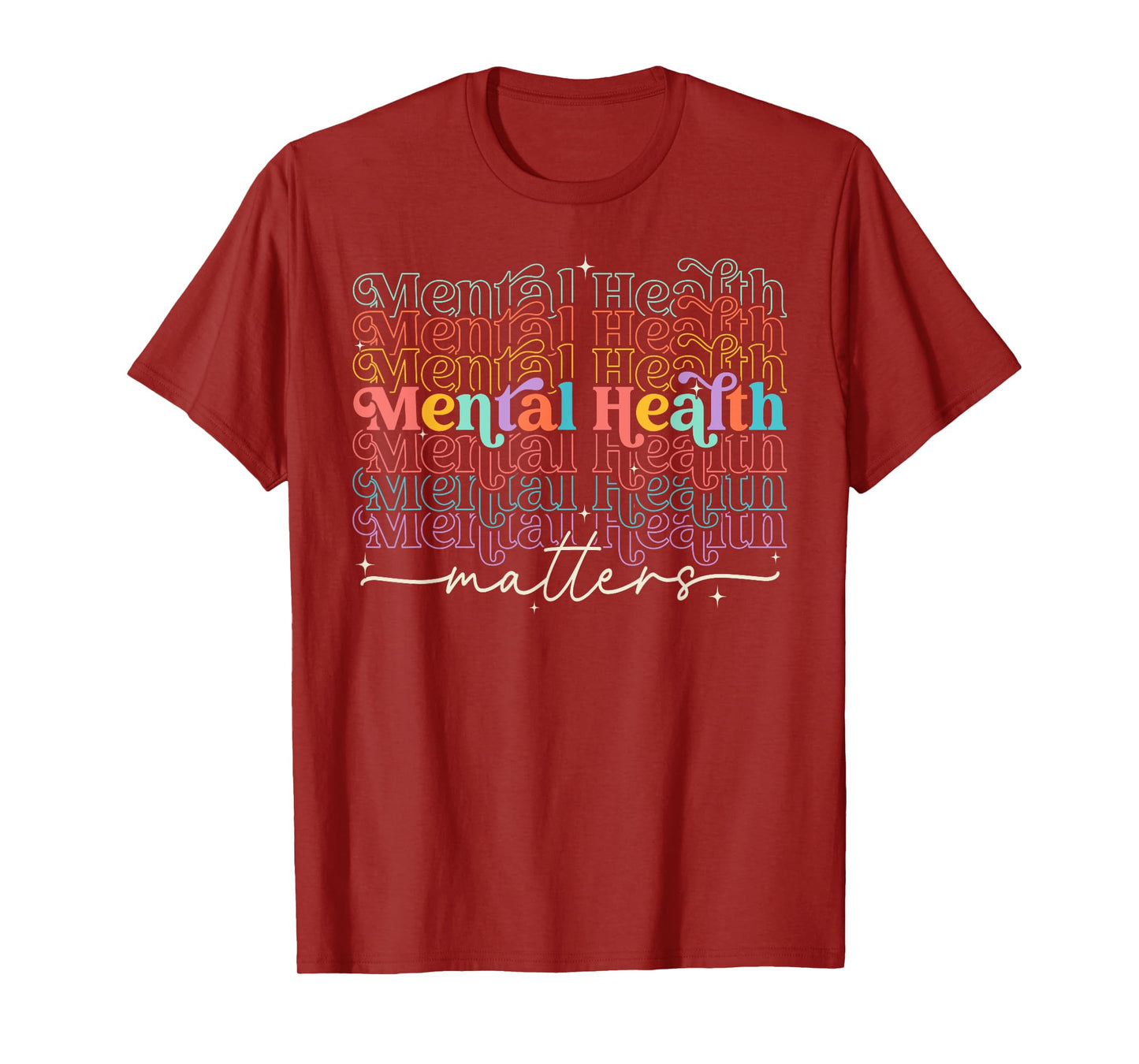 Mental Health Matters Human Brain Illness Awareness T-Shirt
