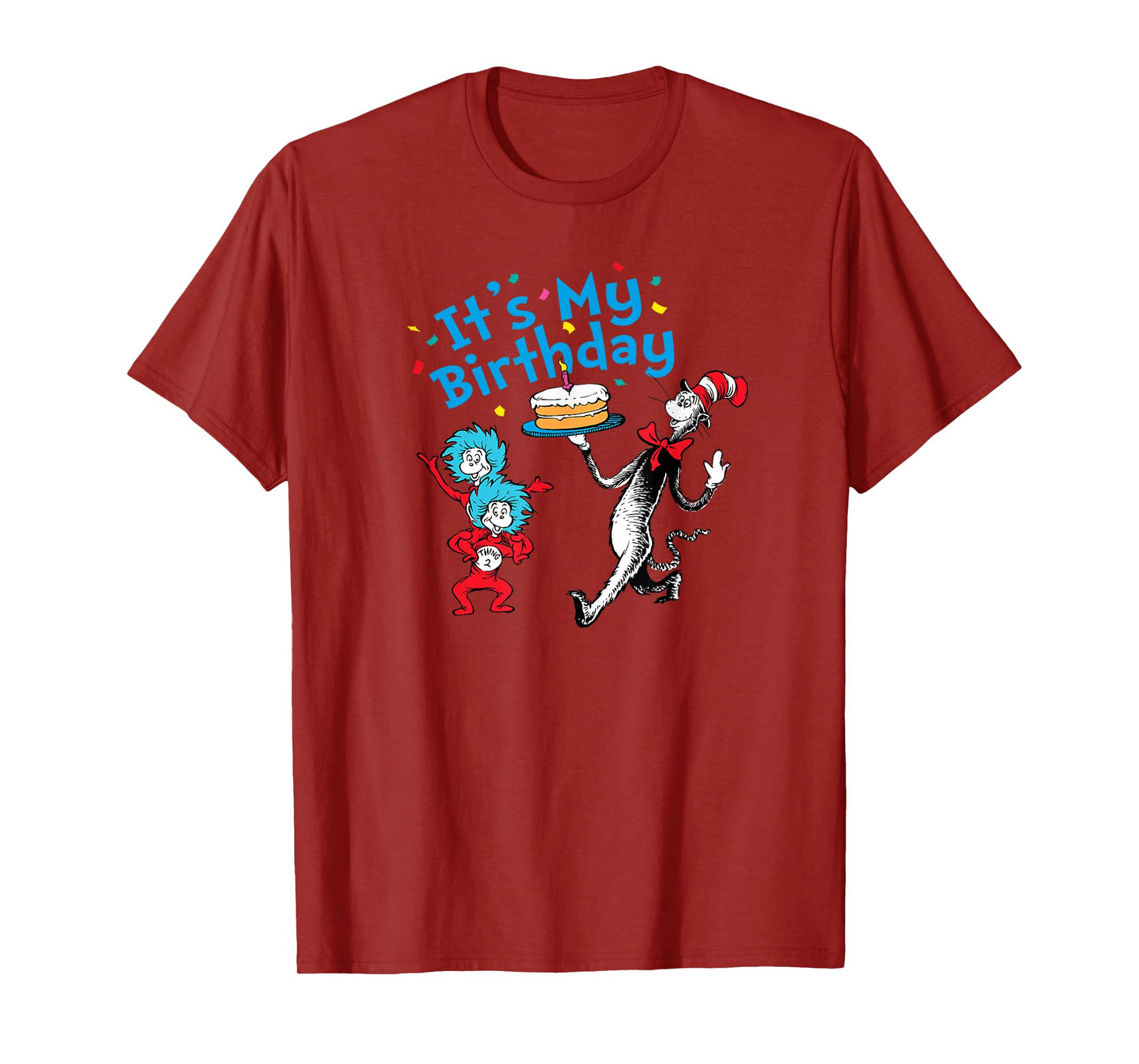 Dr. Seuss It's My Birthday T-Shirt