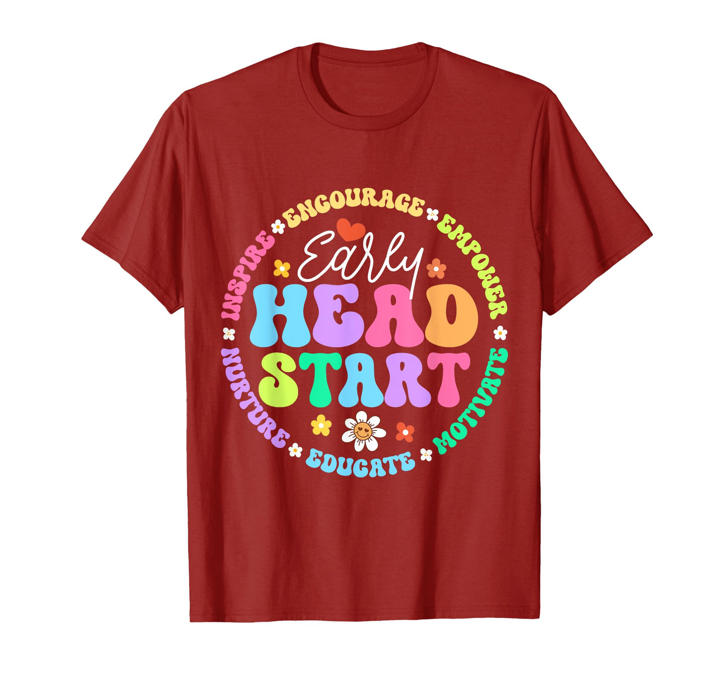 Early Head Start Squad Homeschool Teacher Headstart T-Shirt