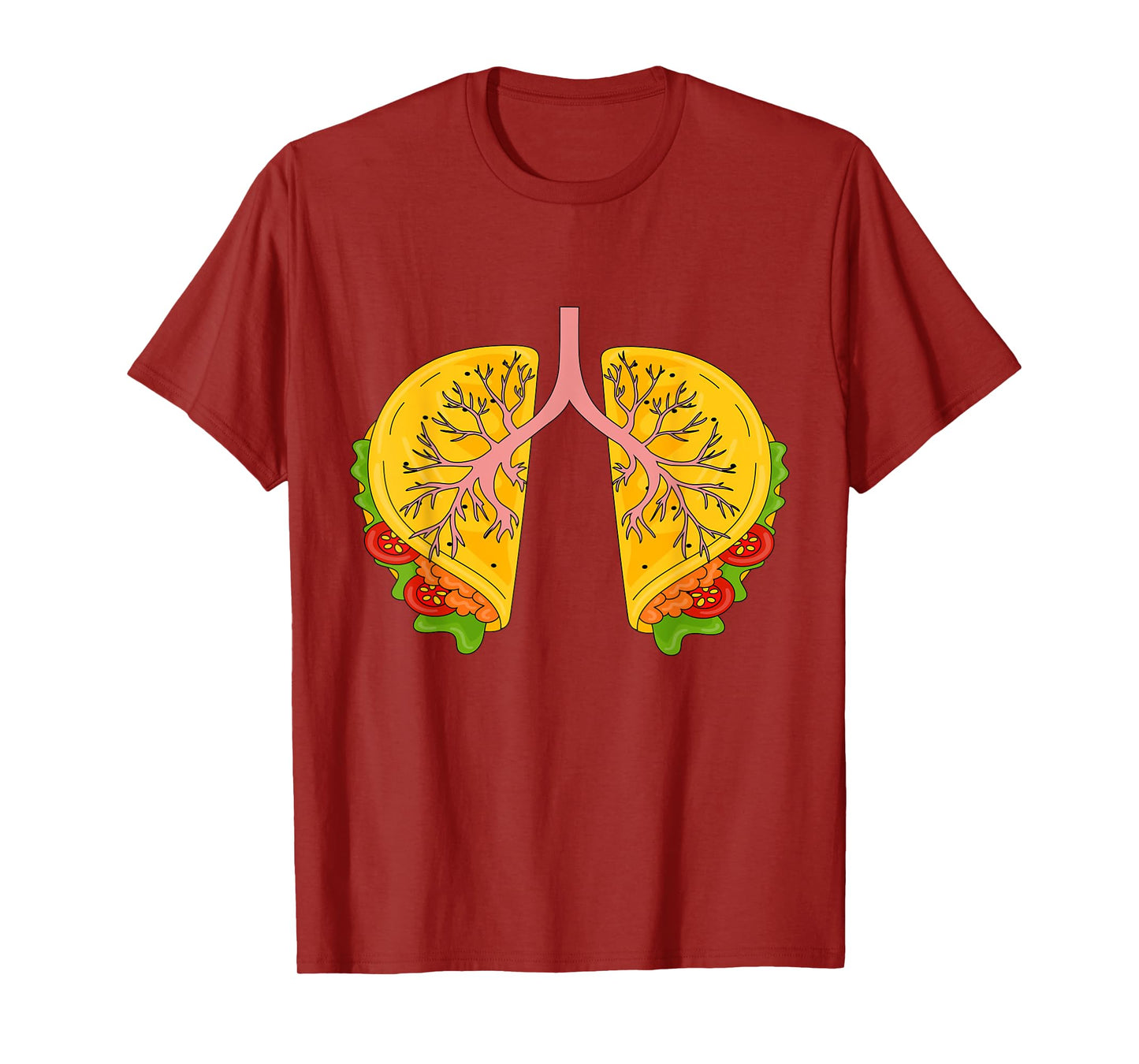 Happy Cinco De Mayo Taco Lungs Respiratory Therapist RT T-Shirt