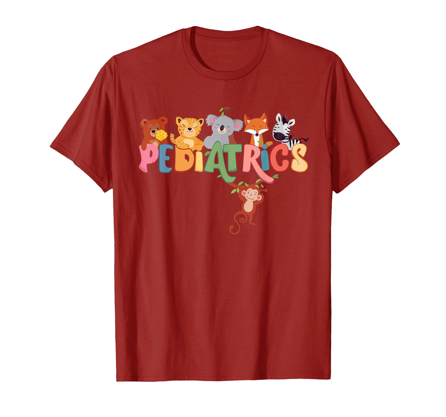 Pediatric Nurse PEDS Nursing Appreciation Pediatric Animal T-Shirt