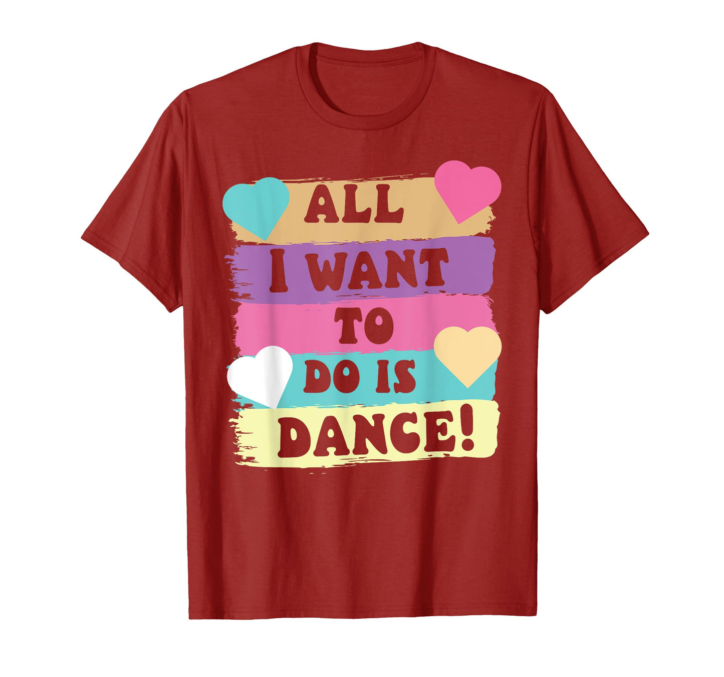 All I Want To Do Is Dance Hip Hop HipHop Dancer Breakdancing T-Shirt