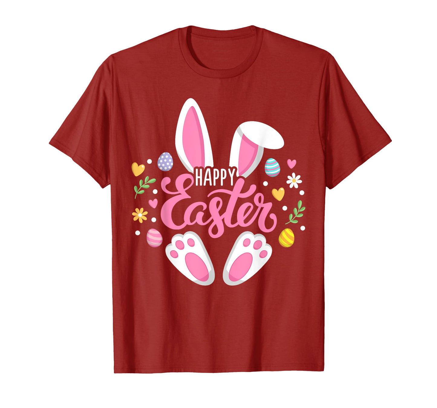 Happy Easter Bunny Easter Egg Hunt Squad Easter Women Family T-Shirt