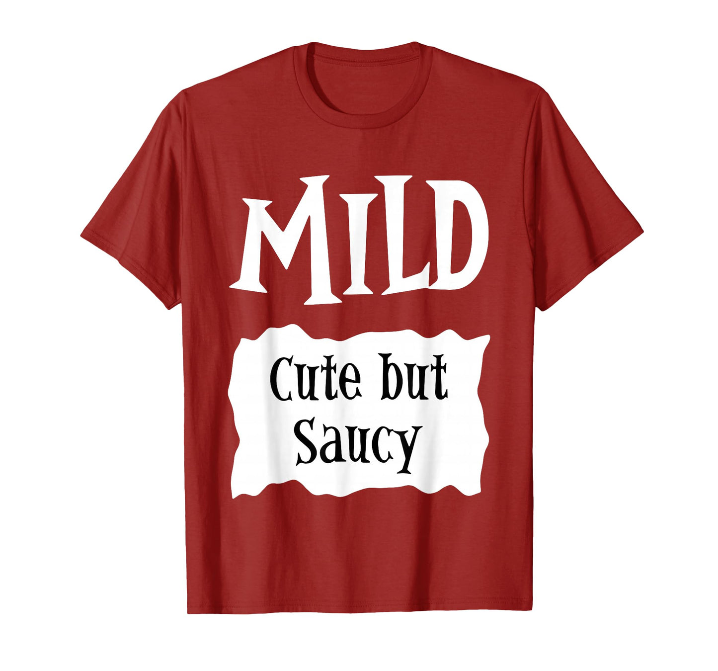 Funny Group Taco Sauce Halloween Costume Mild Cute But Saucy T-Shirt