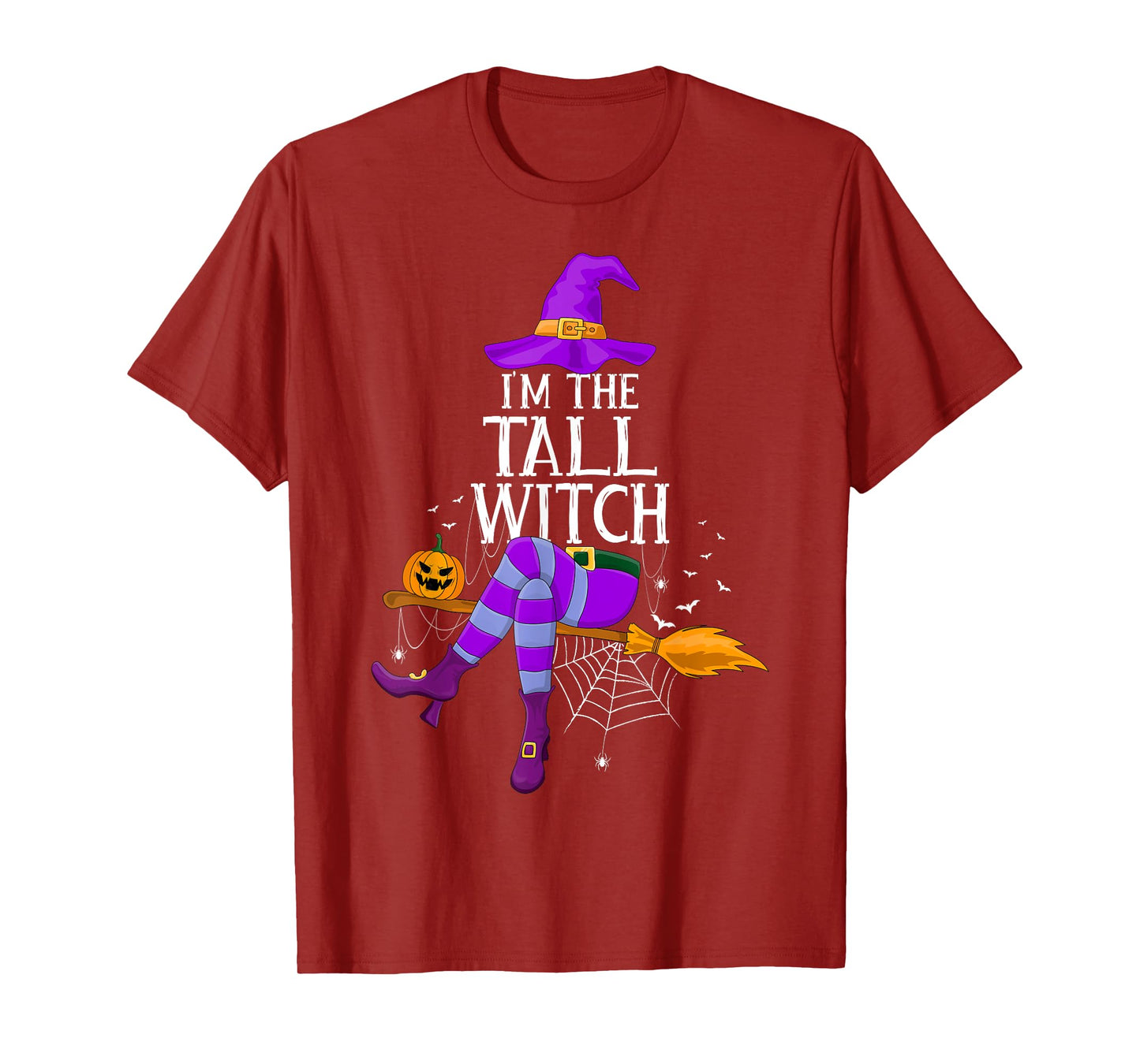 Matching Family Costume I'm The Tall Witch Halloween T-Shirt