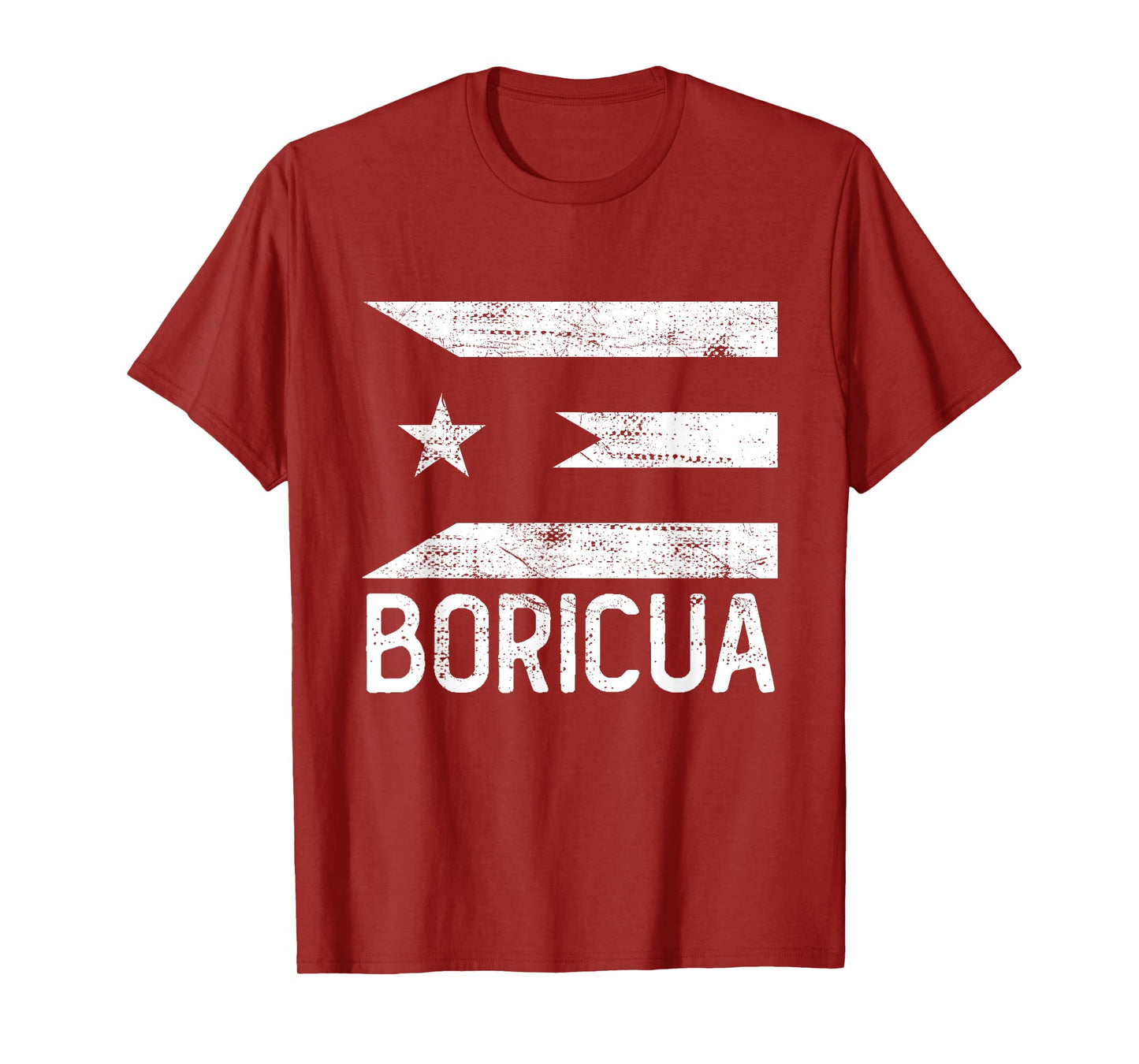 boricua black Puerto Rico flag hispanic heritage month T-Shirt