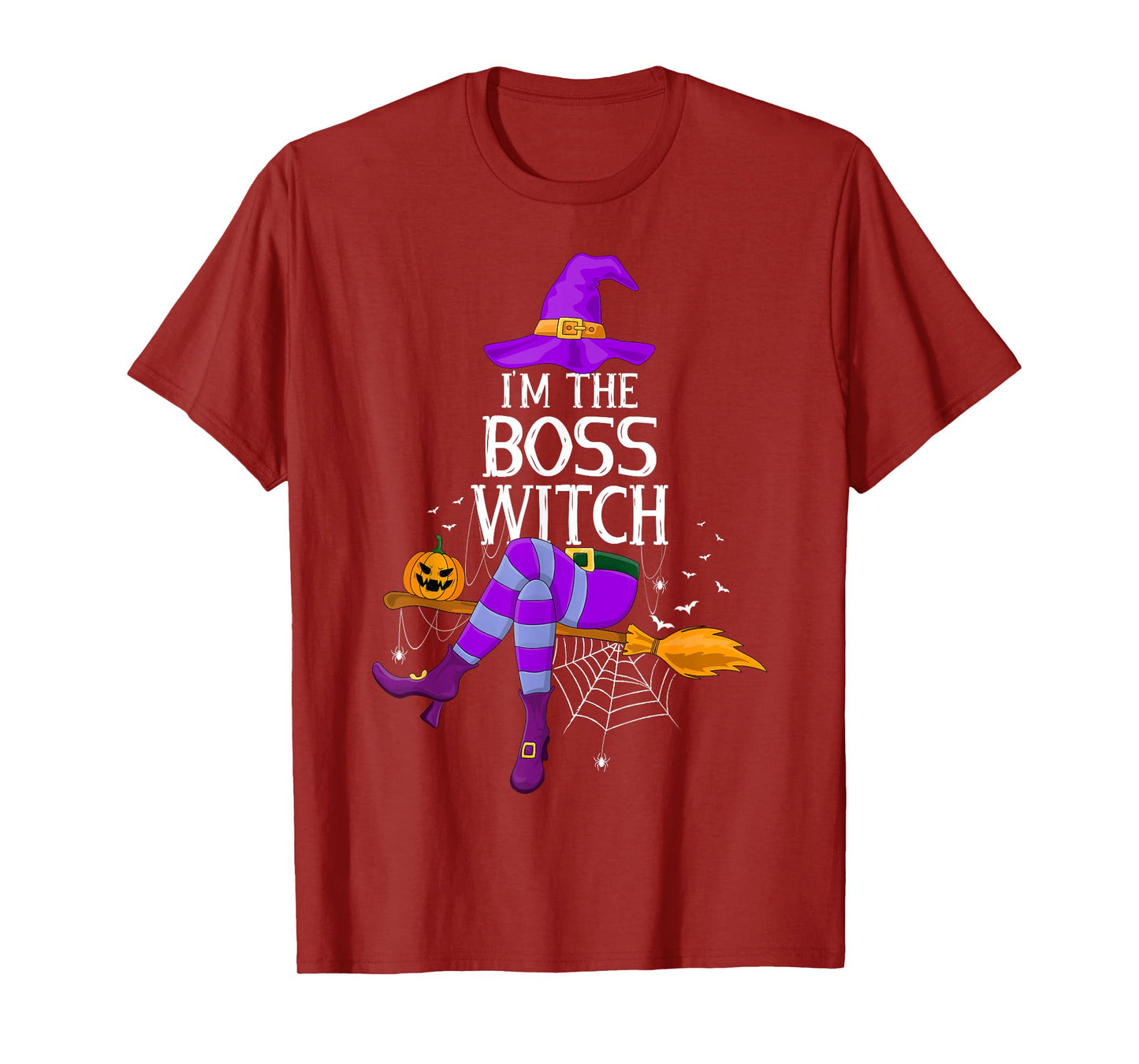 Boss Witch Matching Family Costume Witch Halloween T-Shirt
