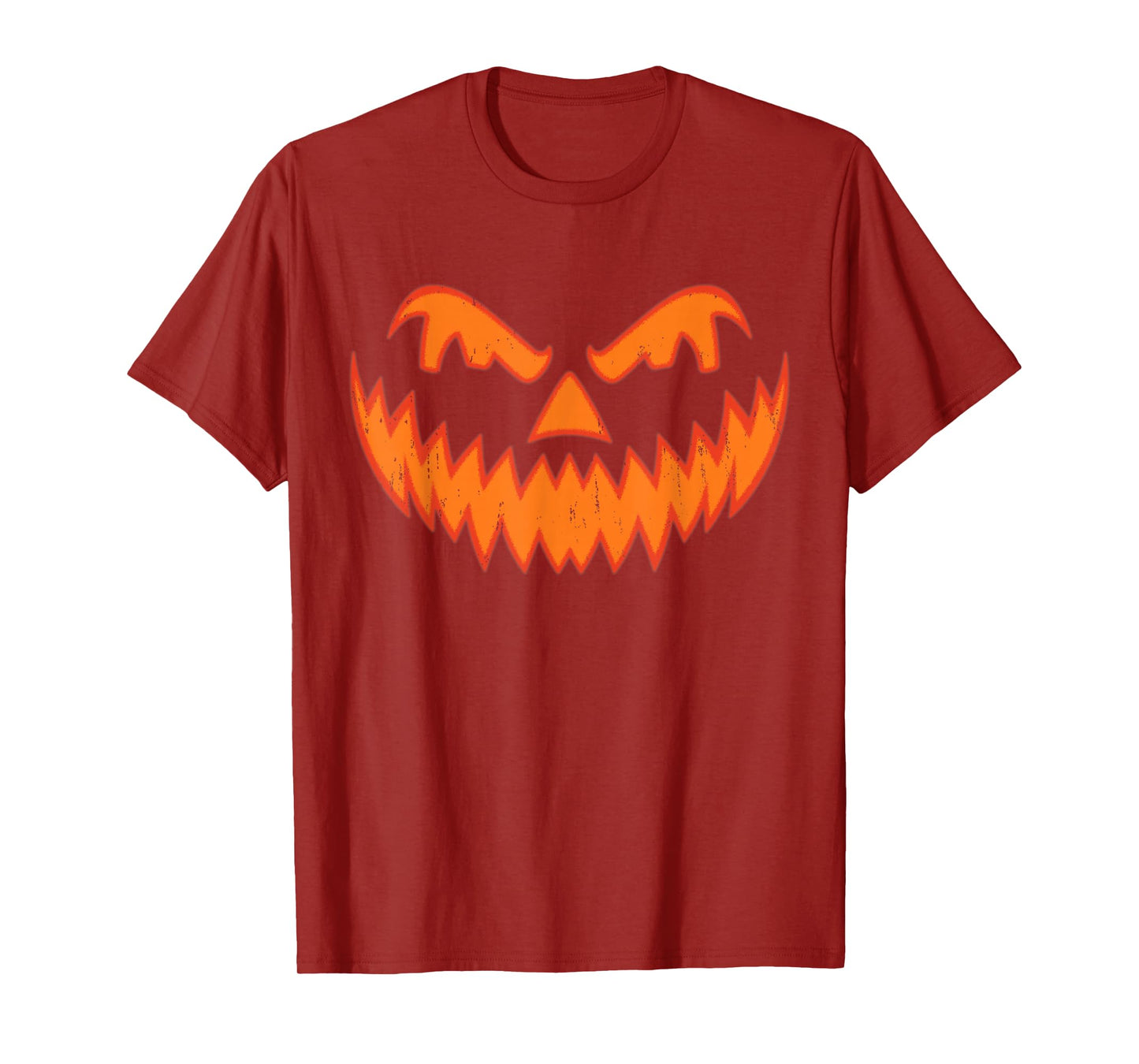 Scary Spooky Jack O Lantern Face Pumpkin Halloween T-Shirt