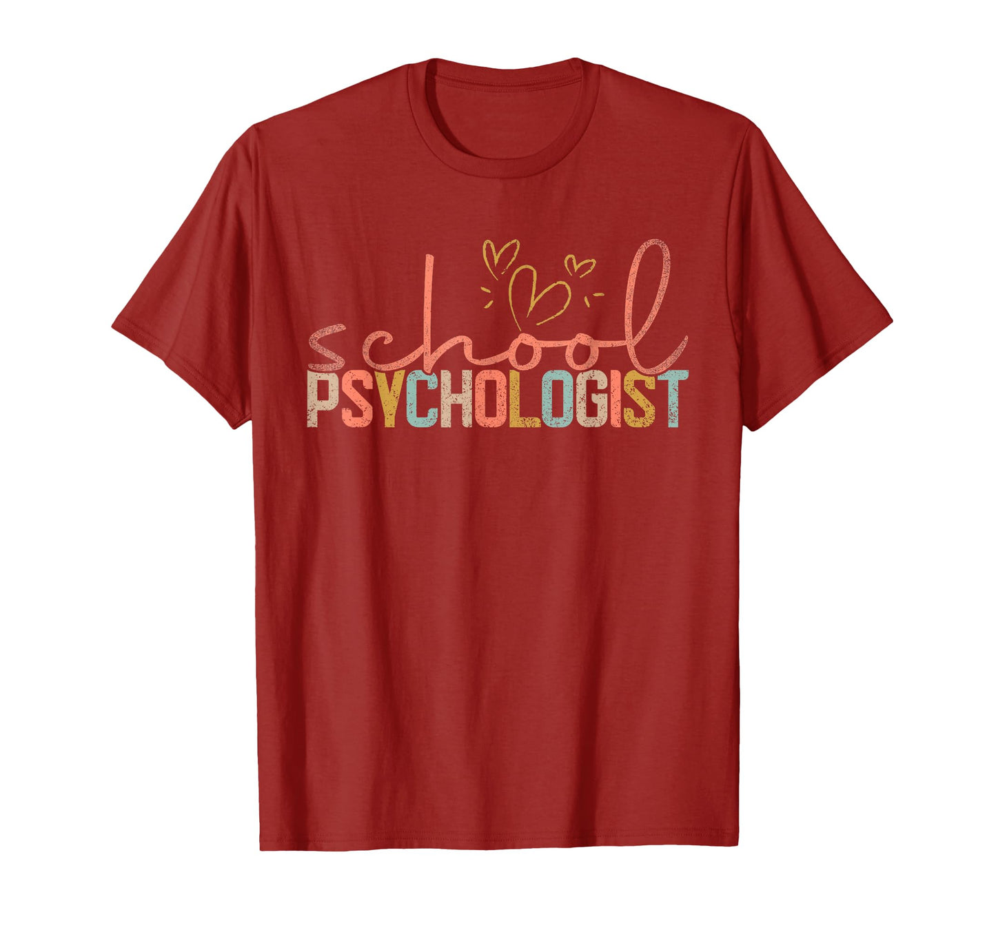 Funny School Psychologist Psychology Teacher Appreciation T-Shirt