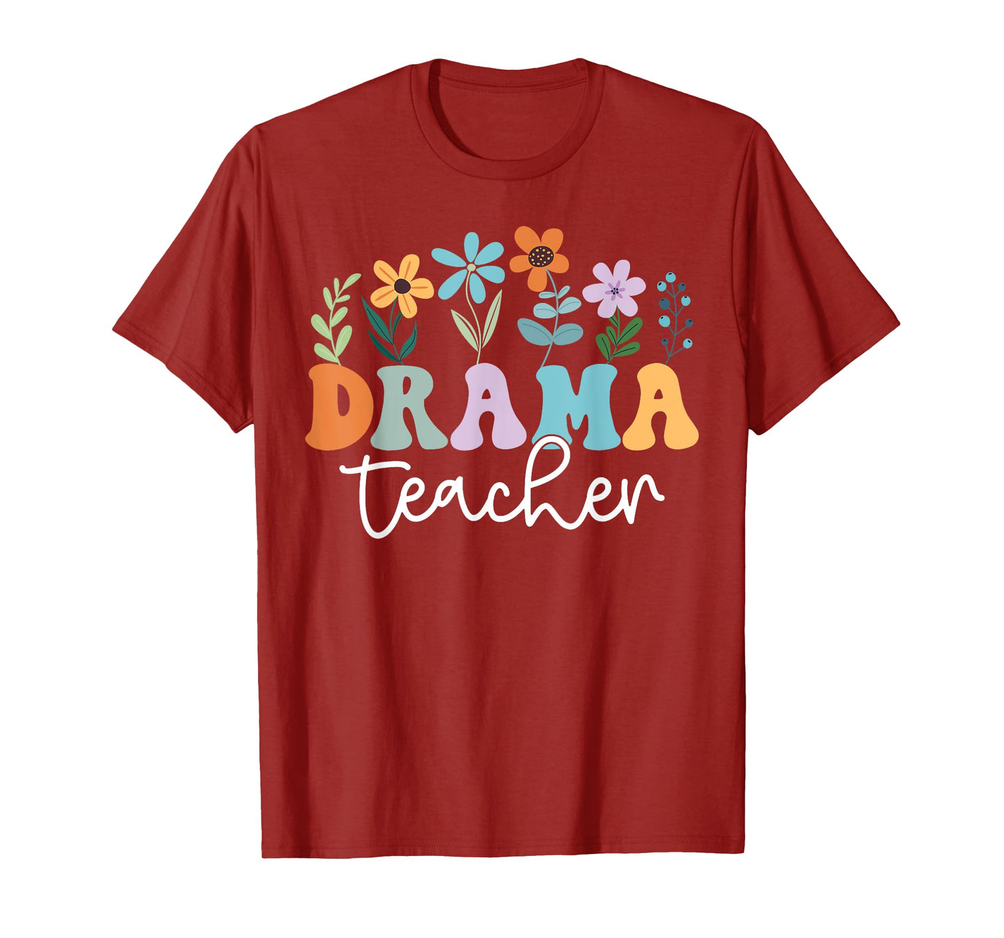 Groovy Drama Teacher, Theatre Teacher, Acting Teacher Men Women T-Shirt