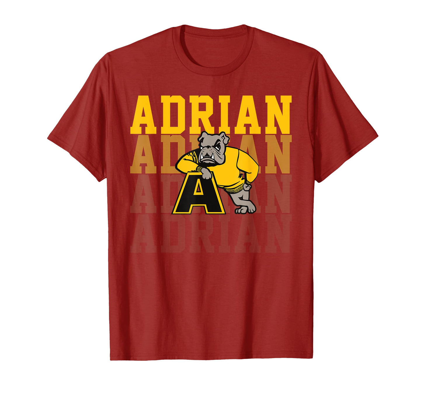 Adrian College Retro Vintage Design for Men Women Boy Girl T-Shirt