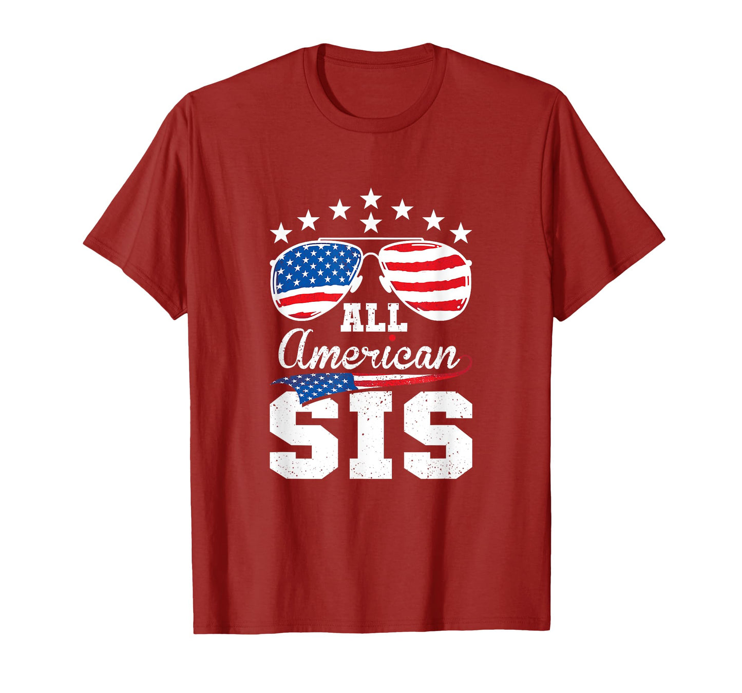 All American Sis 4th of July Matching Family T-Shirt