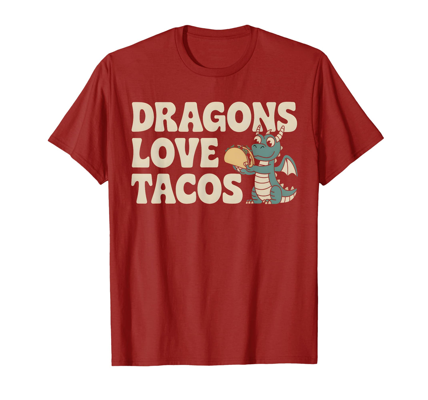 Dragons Love Tacos Cute Cinco De Mayo Mexican Food Kids Boys T-Shirt