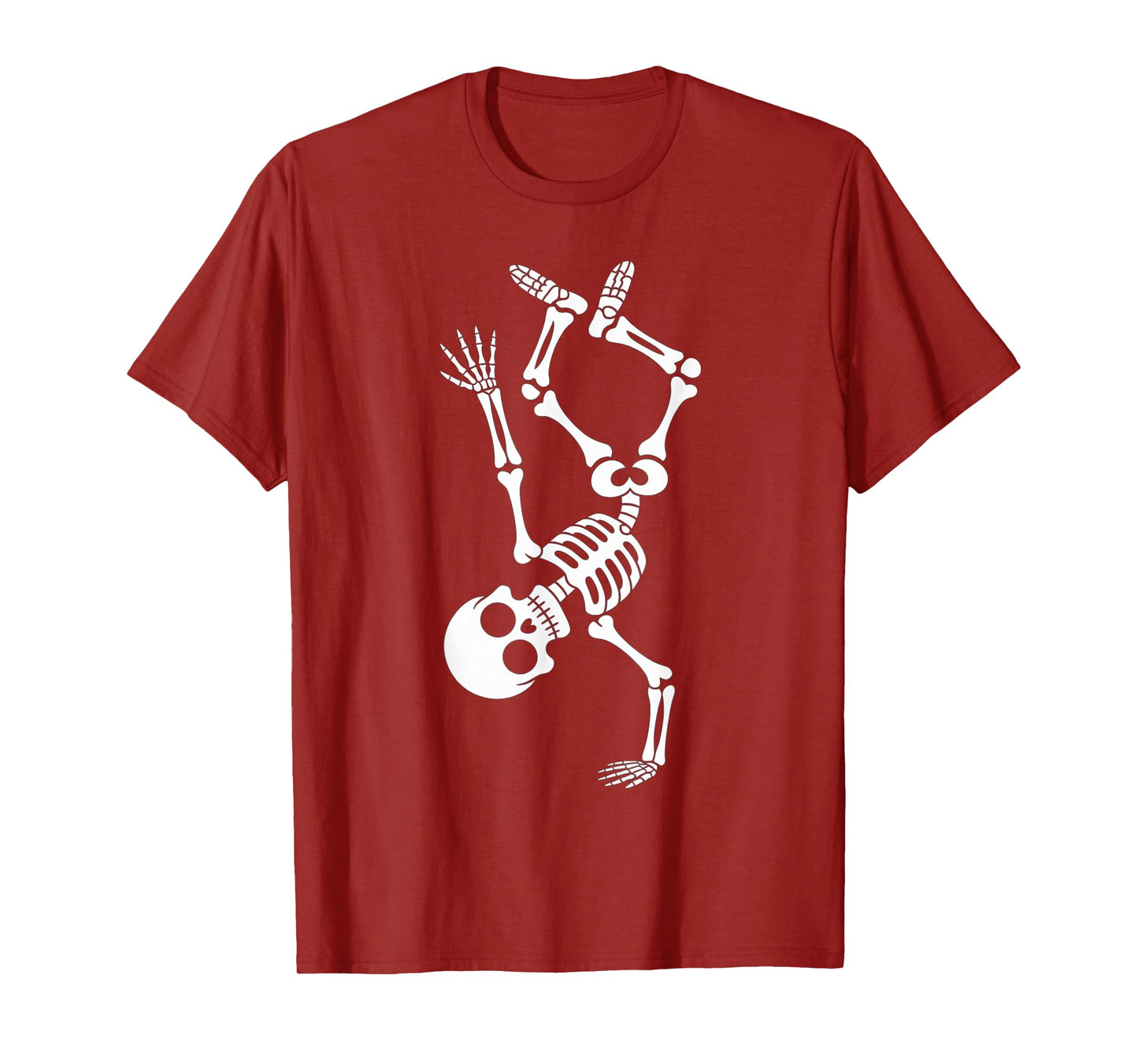 Skeleton Gymnastics Halloween T-Shirt